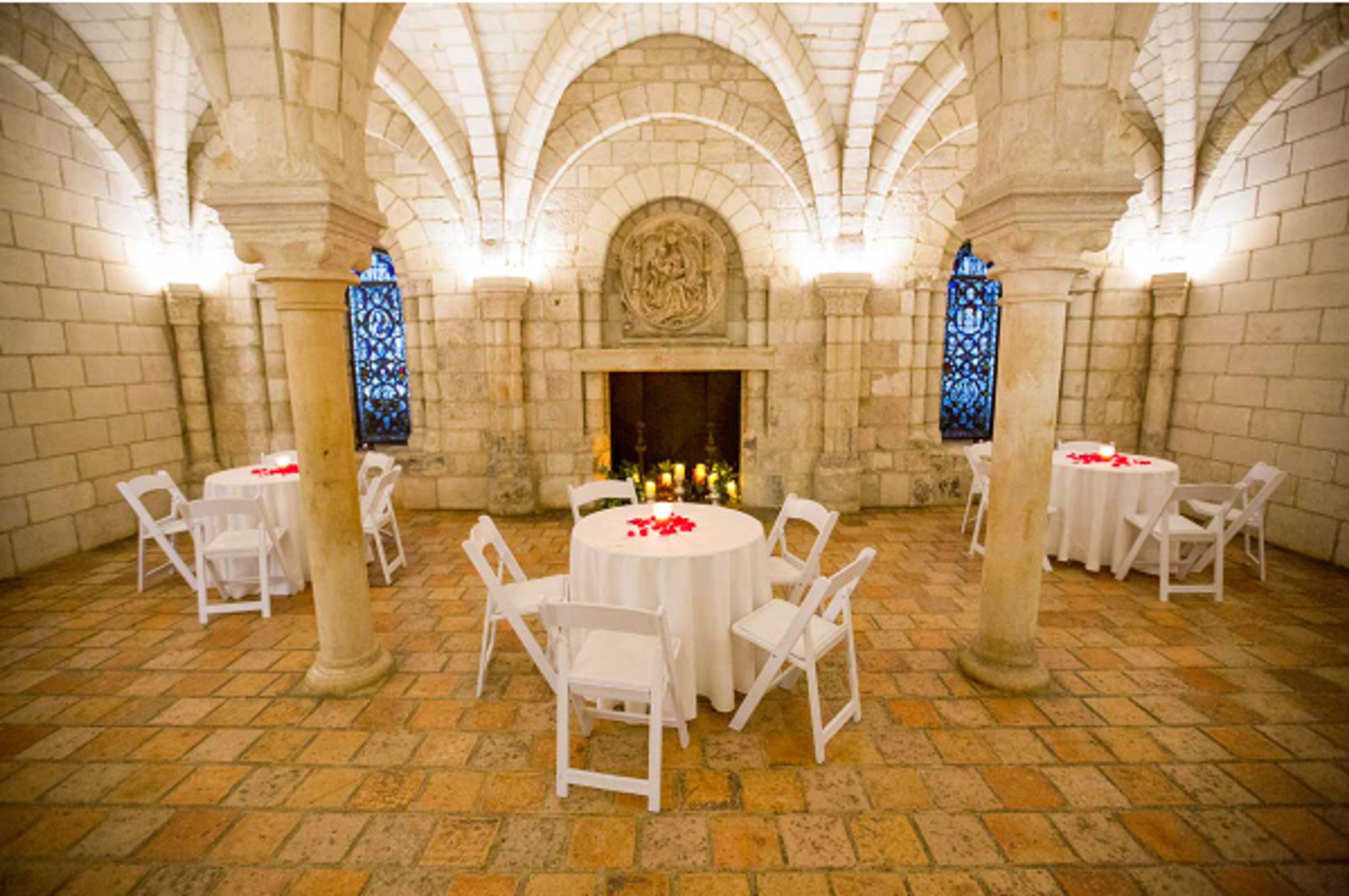The Chapter House, an event space at Worcester Art Museum