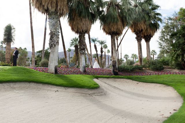 Featured photo from Amanda and Ben's Rancho Mirage Wedding