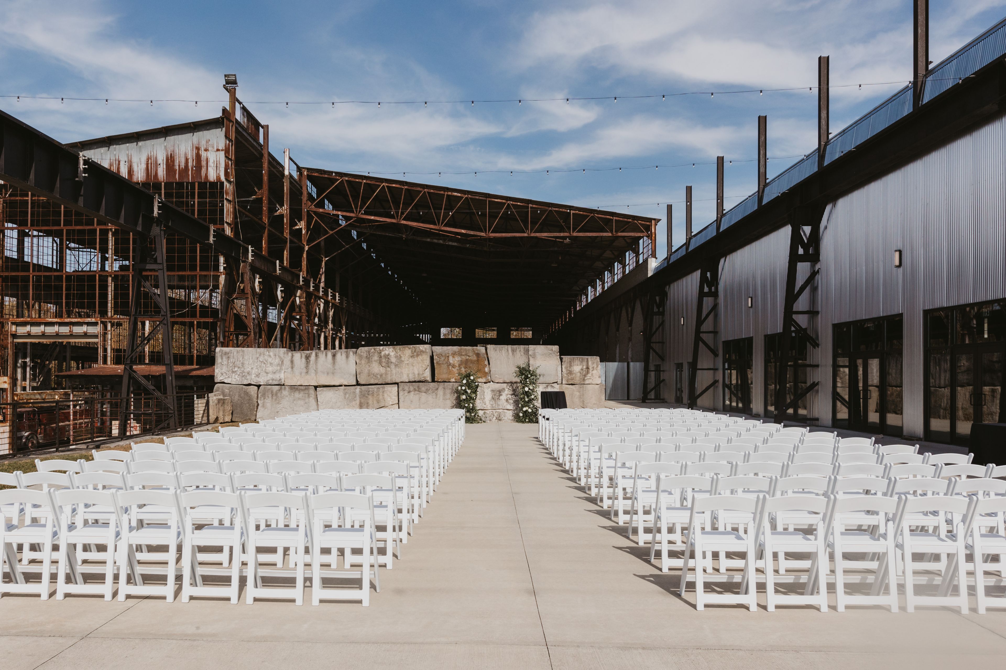 West Patio, an event space at One World at Woolery Mill