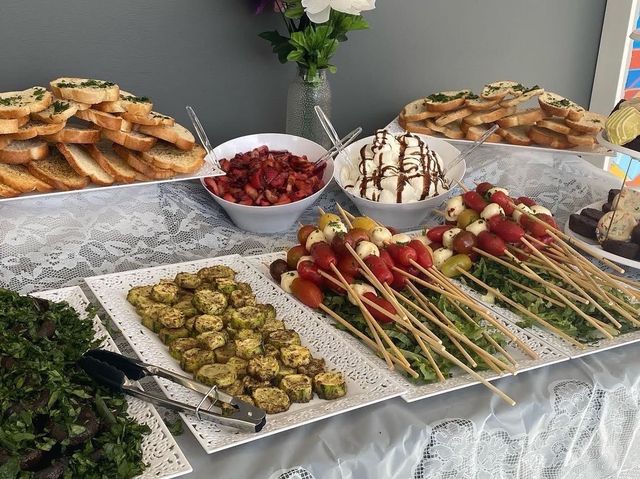 Featured photo from No-Heat appetizer set-up