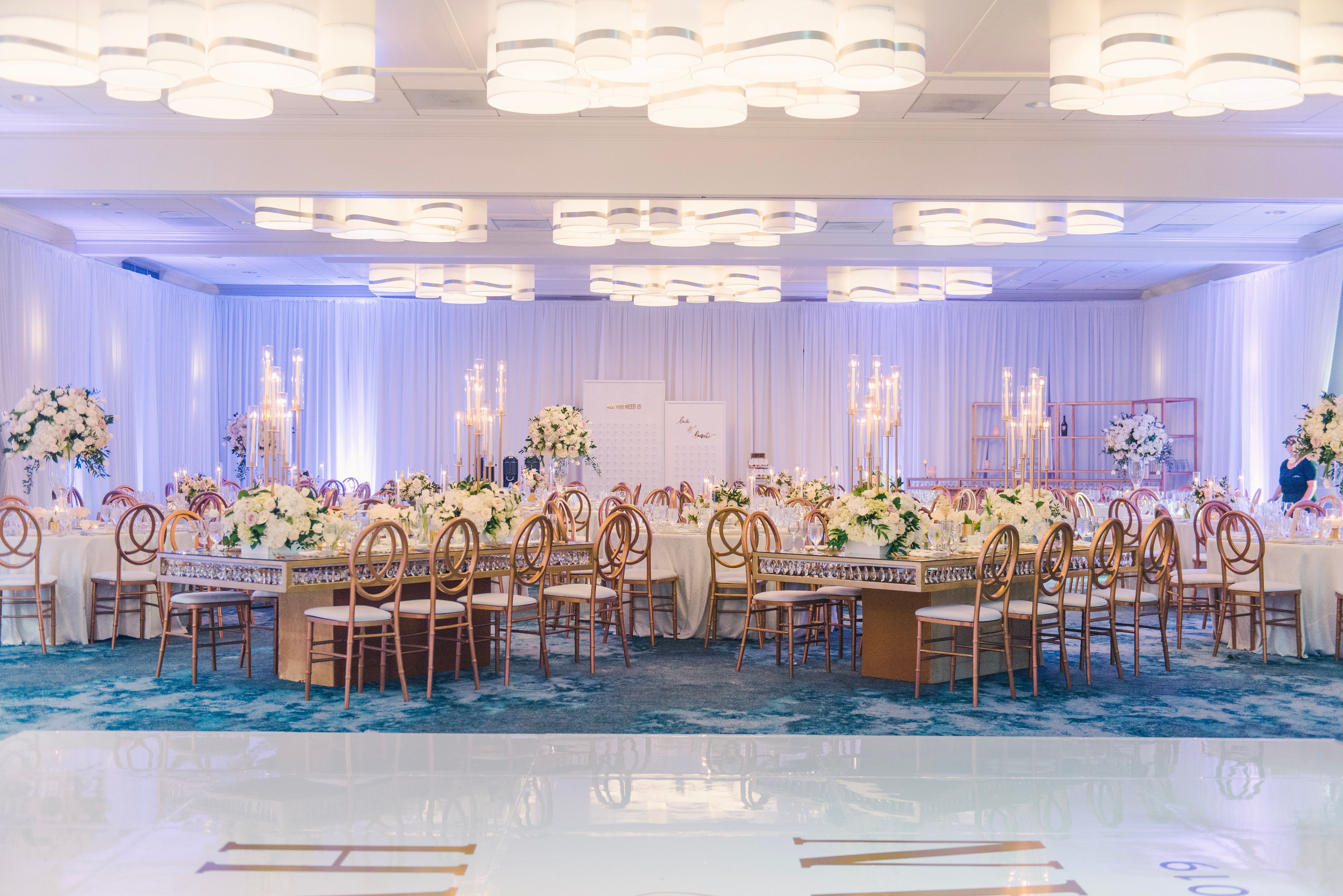 Plaza Ballroom and Arbor, an event space at Hyatt Regency Newport Beach