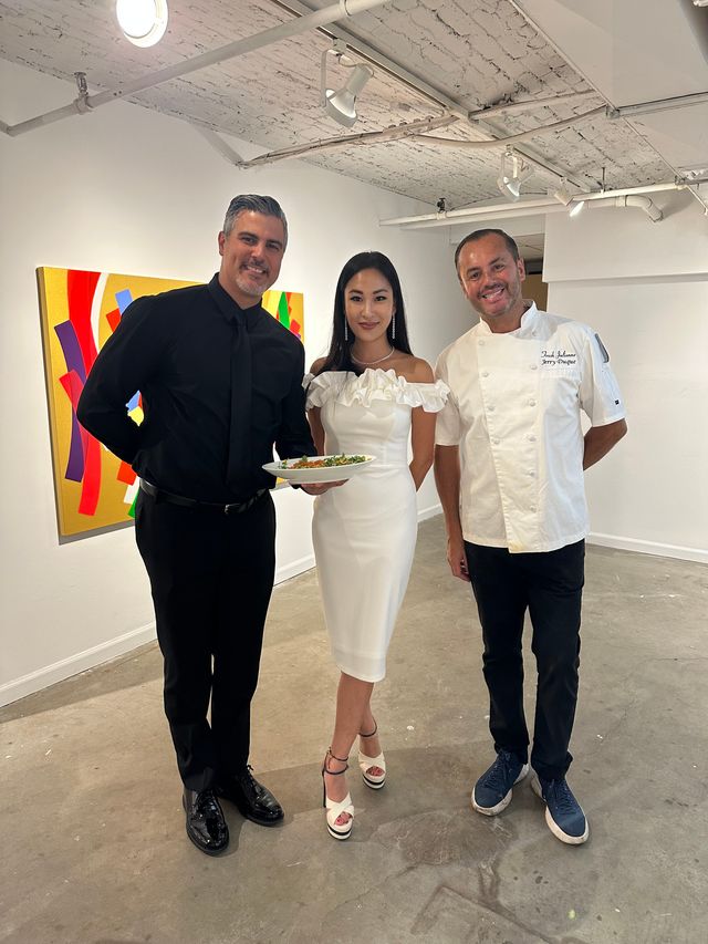 Featured photo from Artistry Meets Culinary Delight for this Chic Cocktail Party at Chelsea Gallery