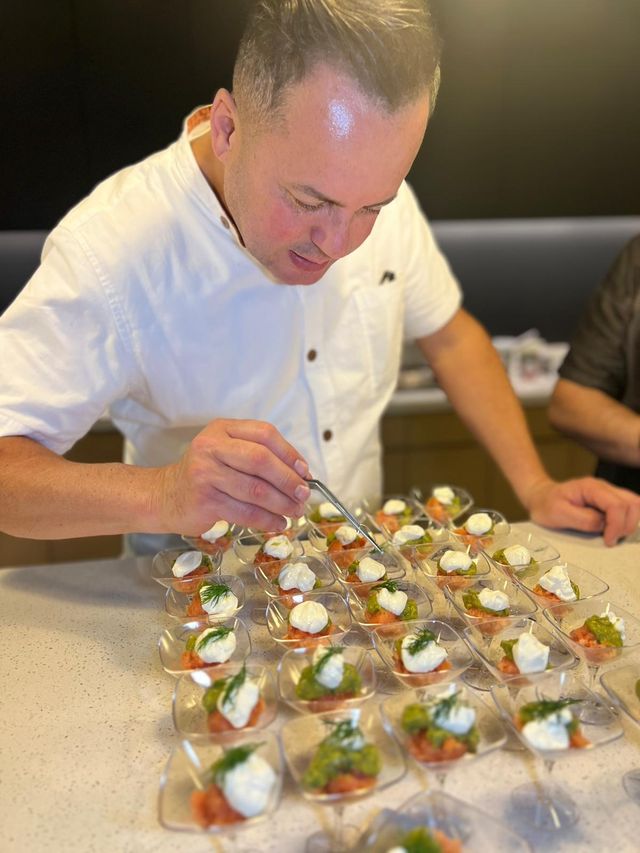 Featured photo from Fresh Julienne Catering Delights at Simons Foundation President's Dinner in New York