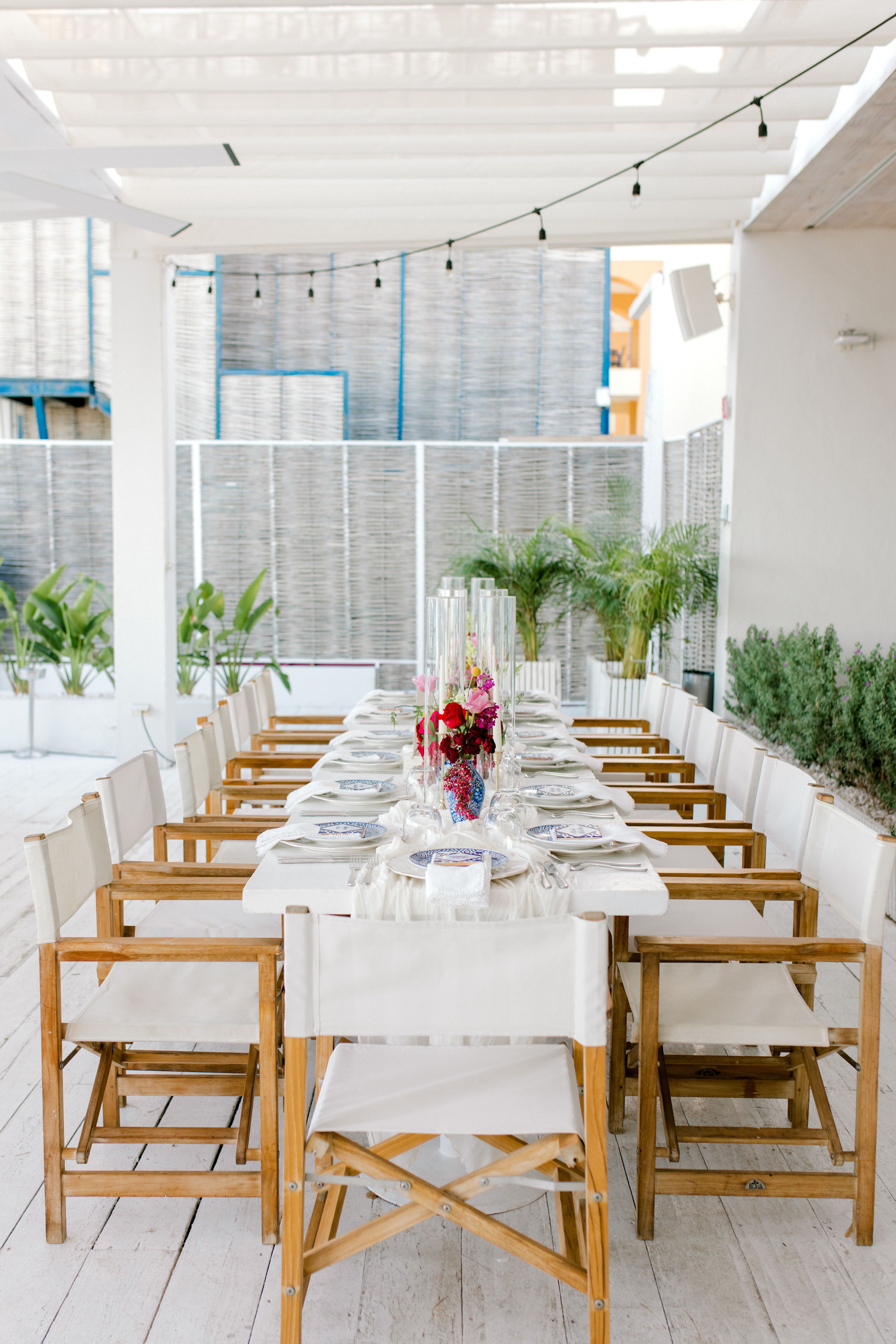 Sur Beach House Terrace, an event space at Bahia Hotel & Beach House