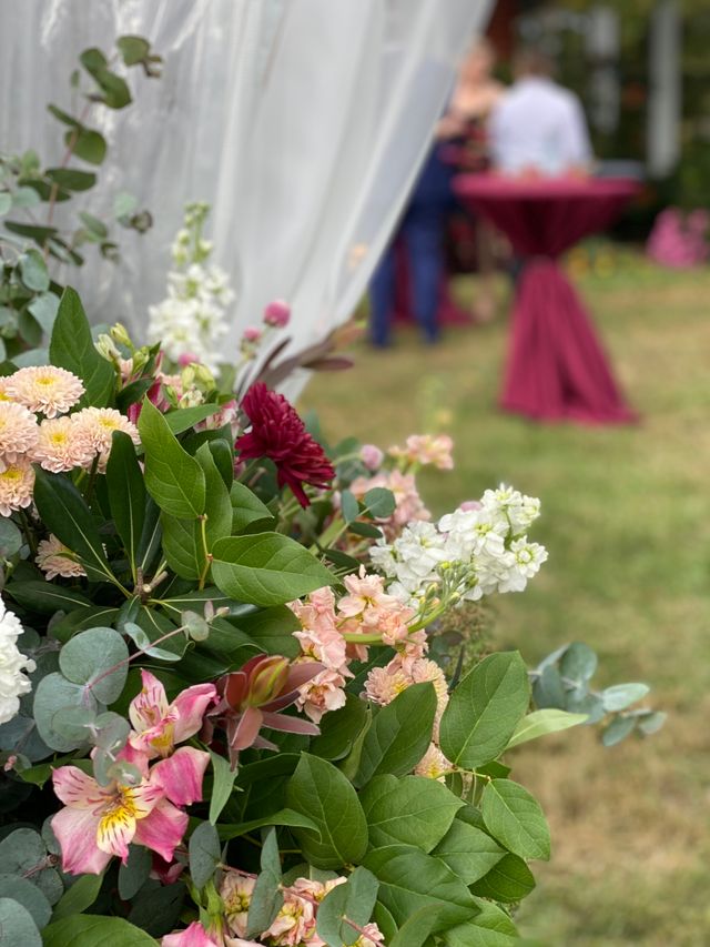 Featured photo from Eastern Shore Tented Wedding