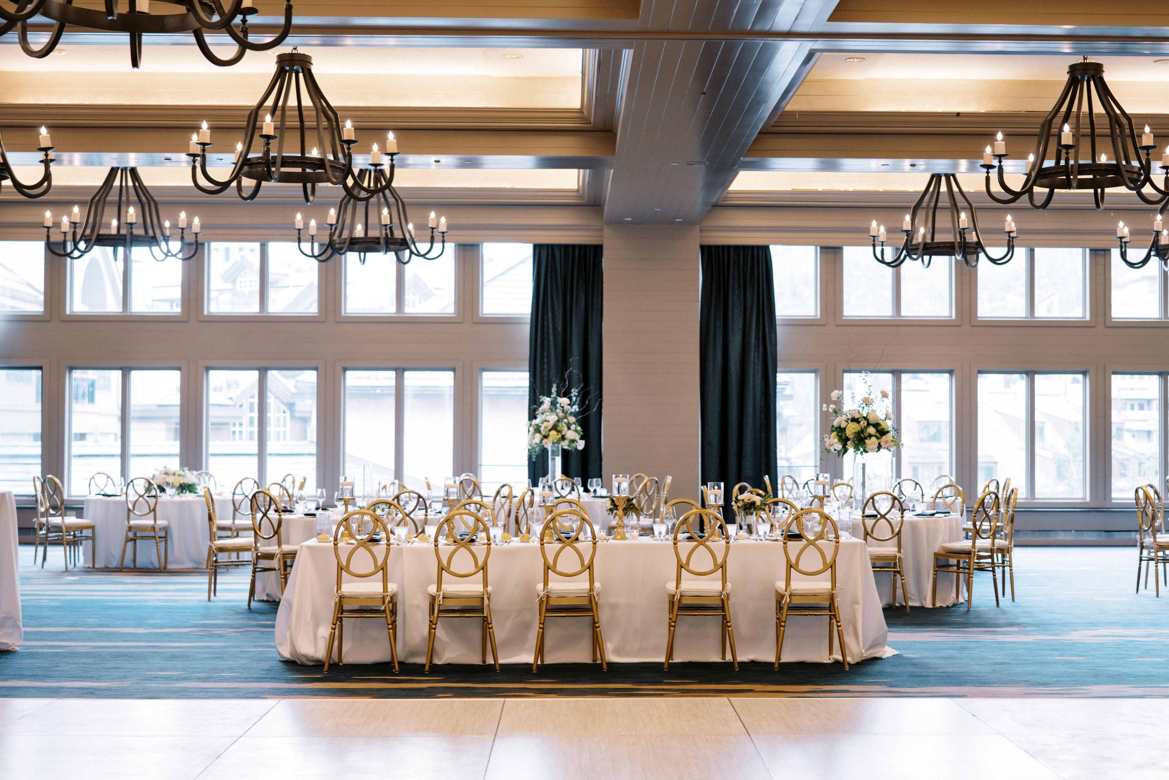 Sawatch Ballroom, an event space at Park Hyatt Beaver Creek Resort & Spa