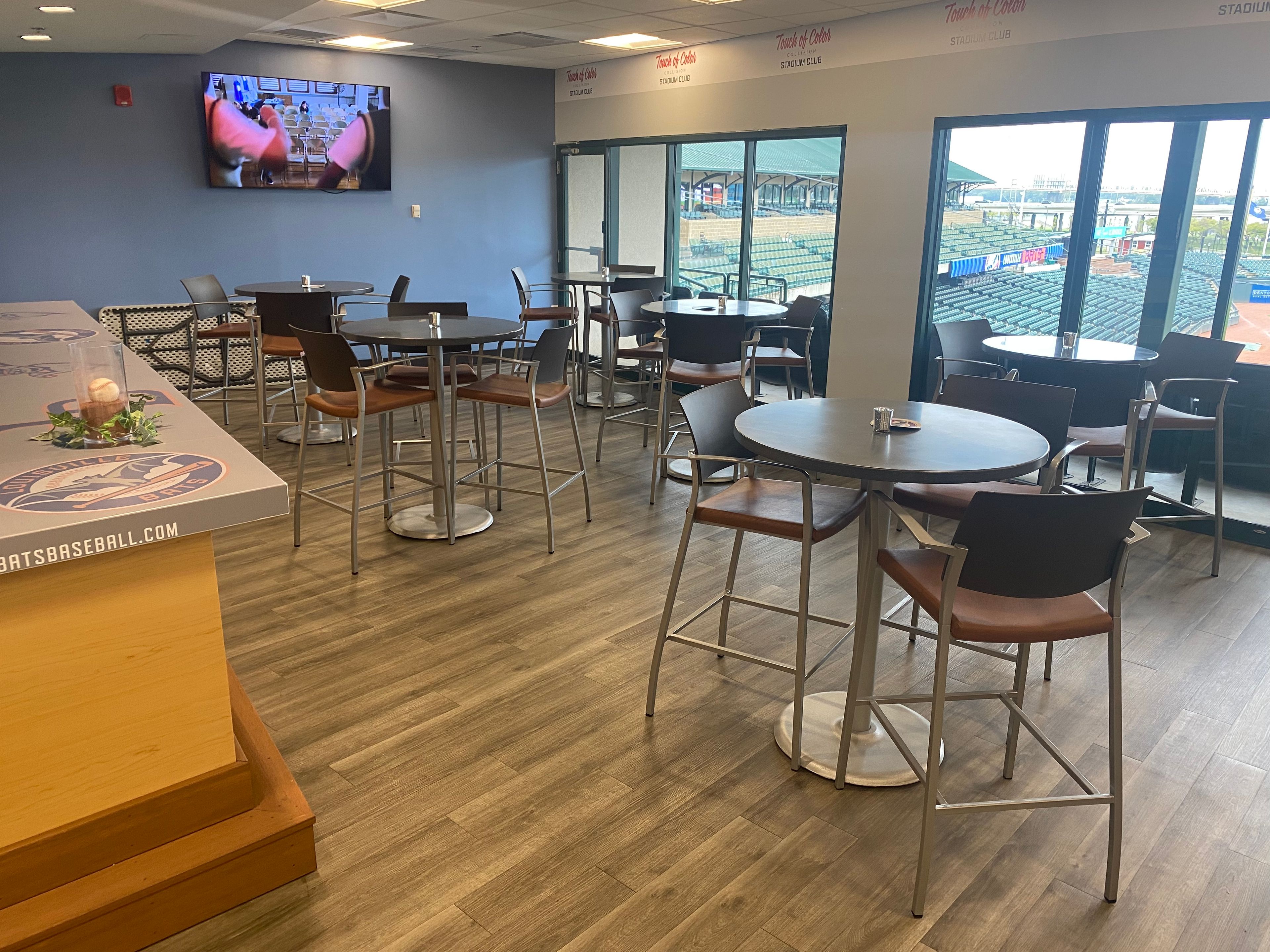 Stadium Club Bar, an event space at Louisville Slugger Field