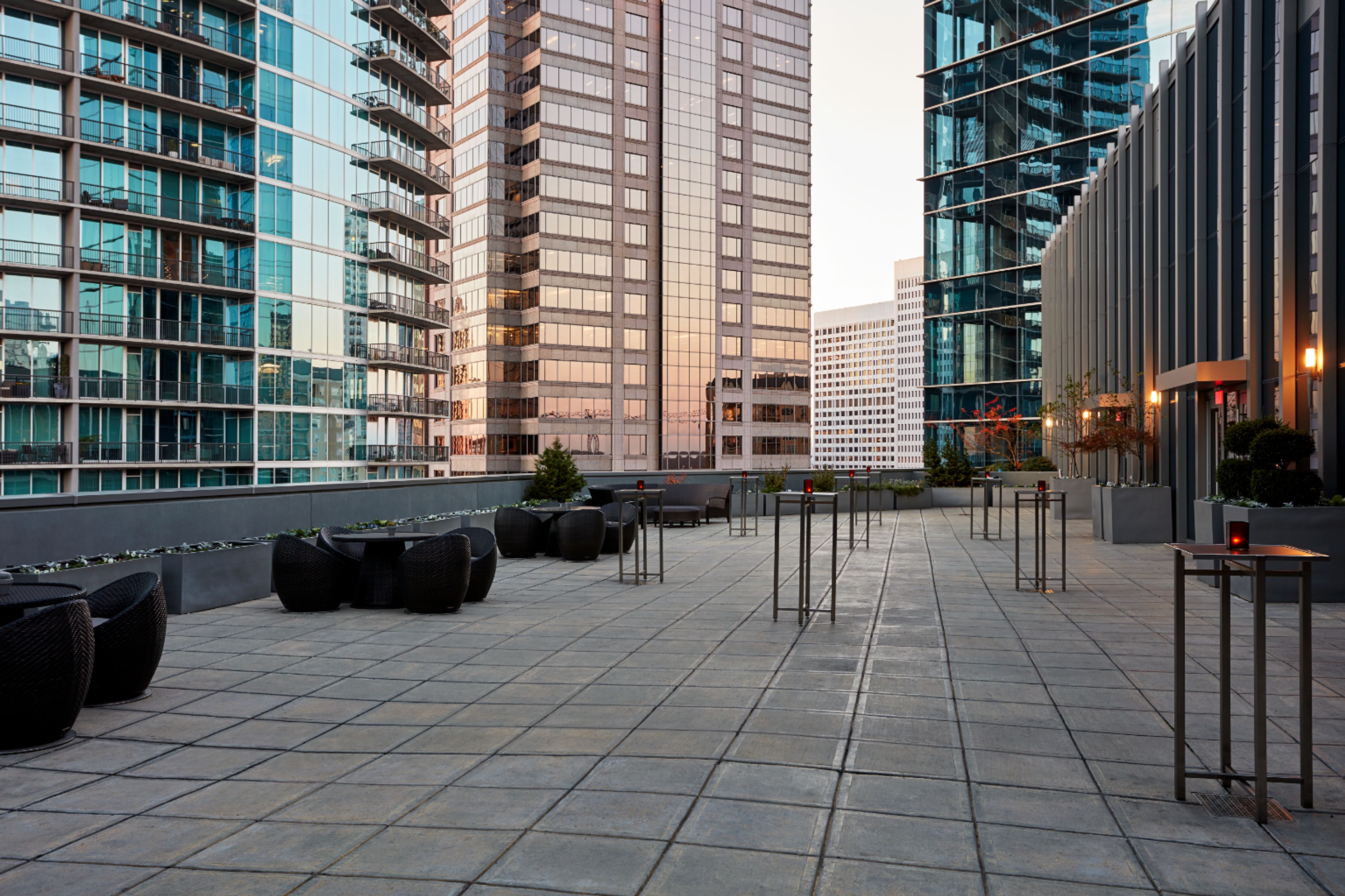 The Terrace, an event space at Loews Atlanta Hotel