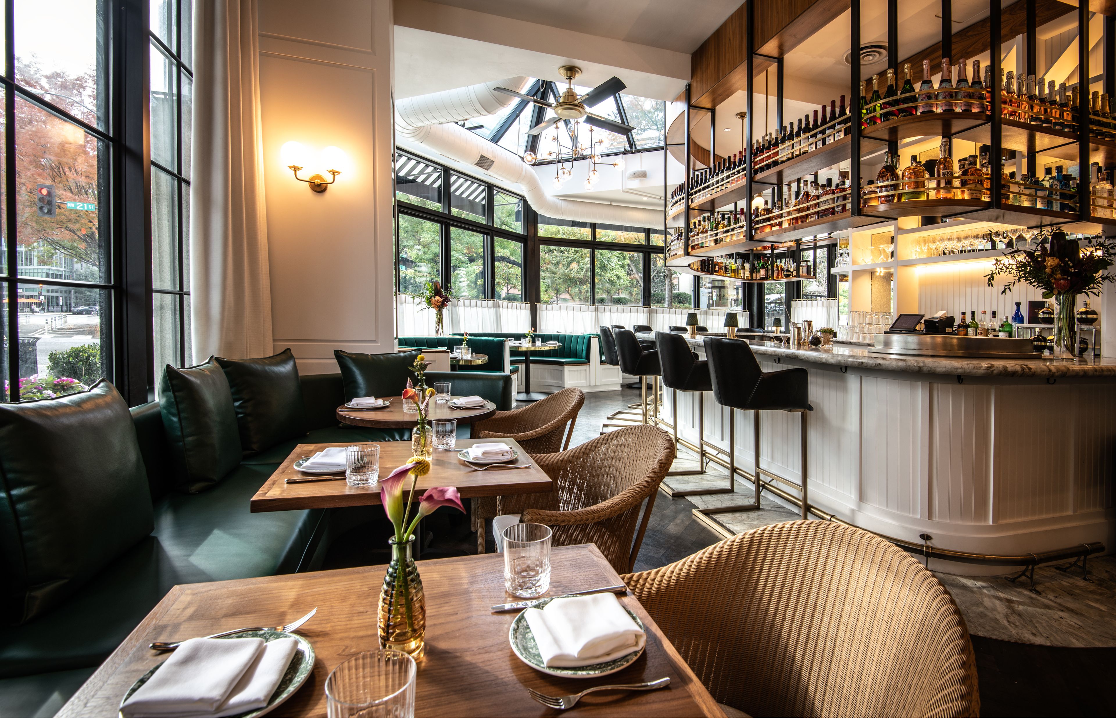 Bistro Bar, an event space at St. Gregory Hotel