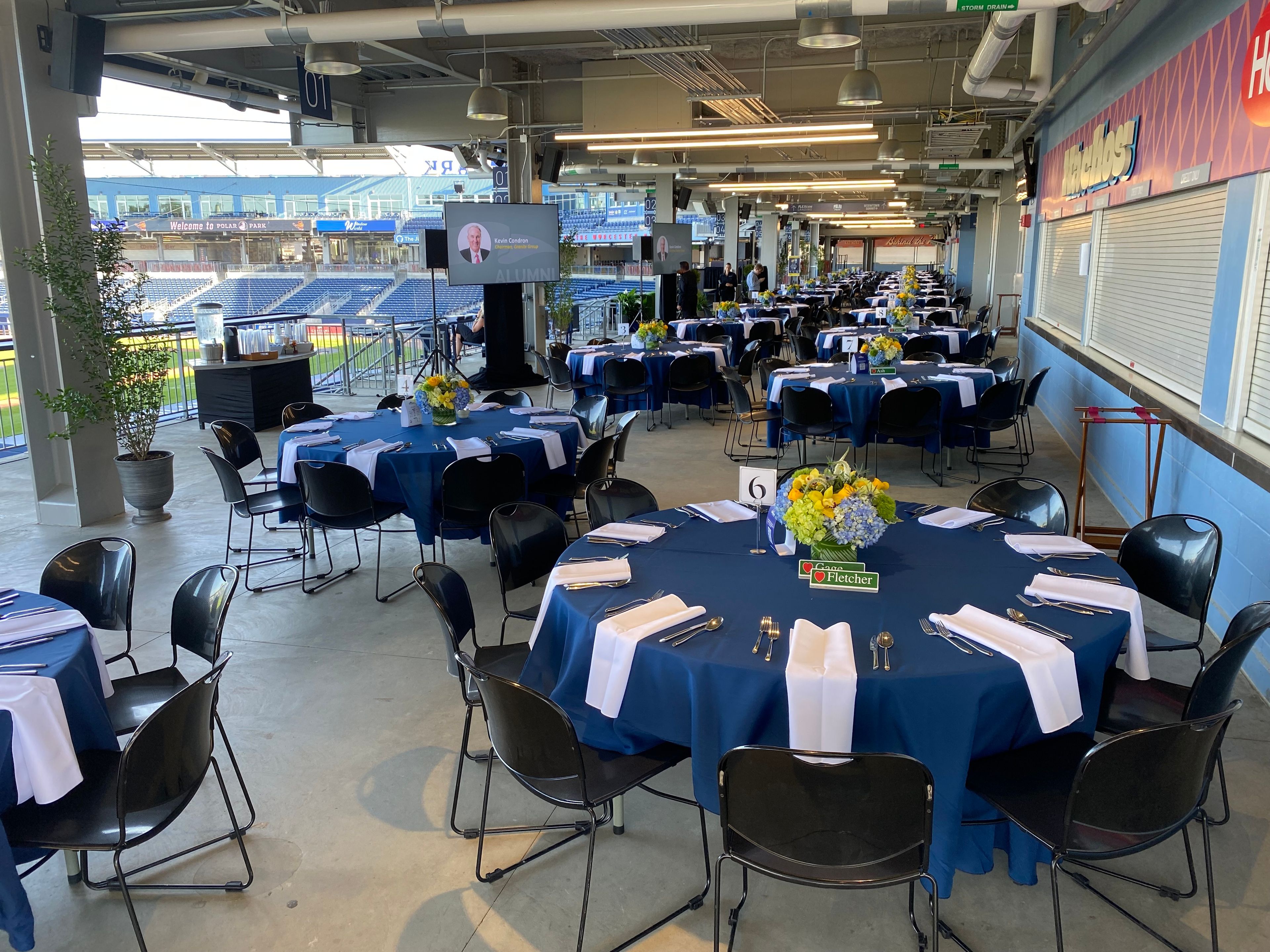 Concourse, an event space at Polar Park