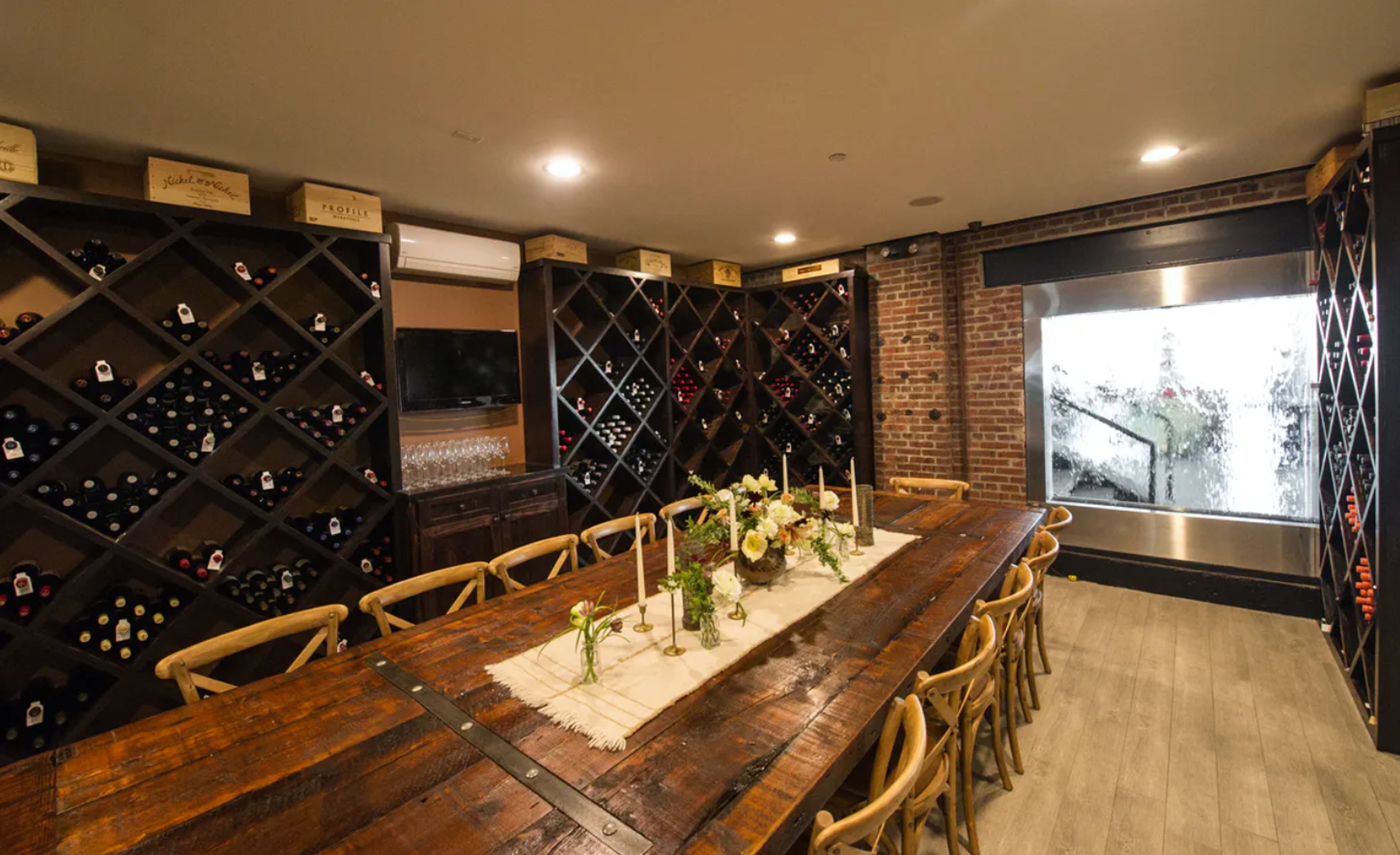 Wine Cellar, an event space at Battello