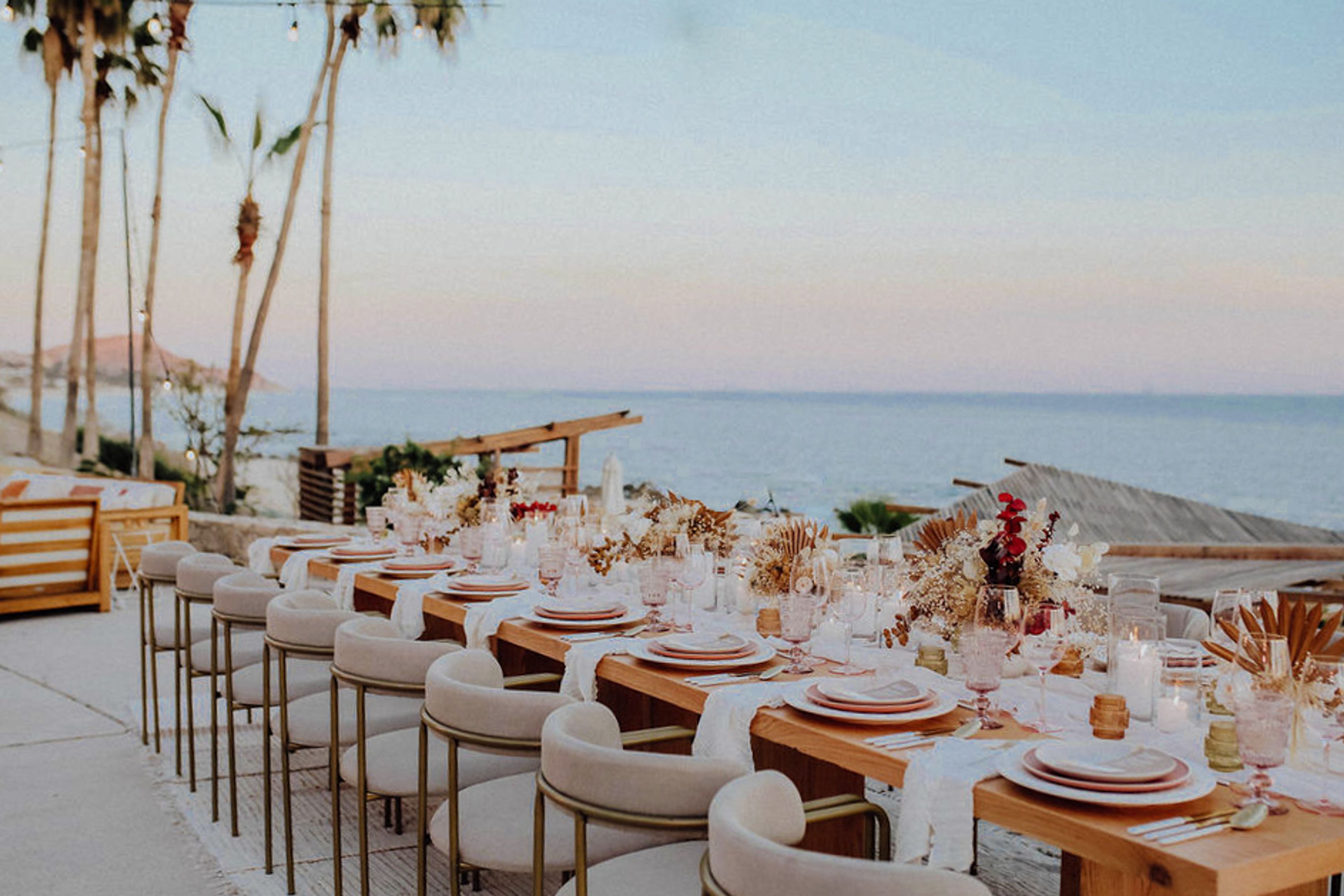 Whale Watching Terrace, an event space at Hilton Los Cabos