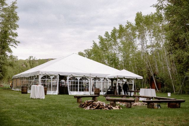 Featured photo from Tented Meadow Reception