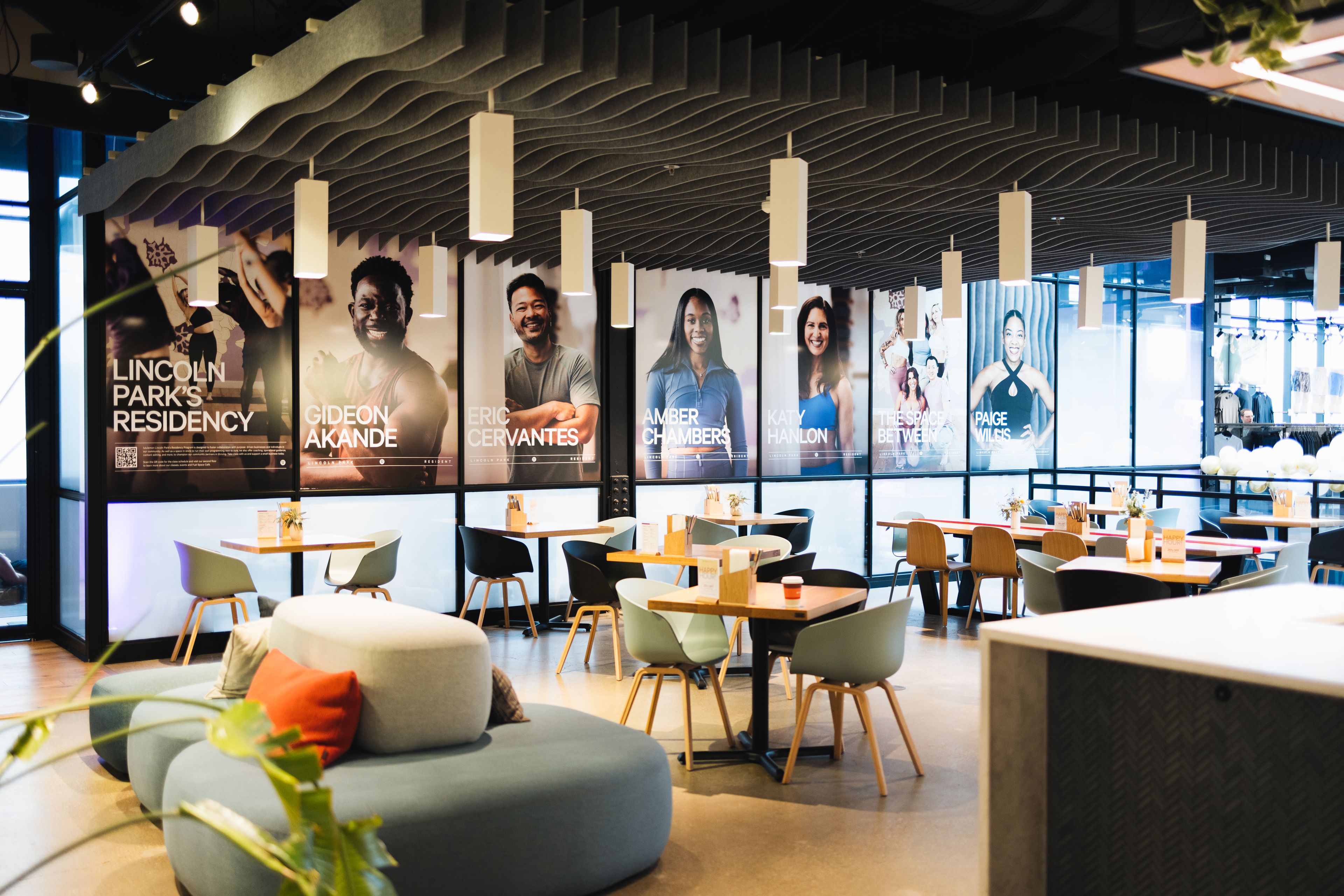 The Fuel Space, an event space at lululemon Lincoln Park Experiential Store