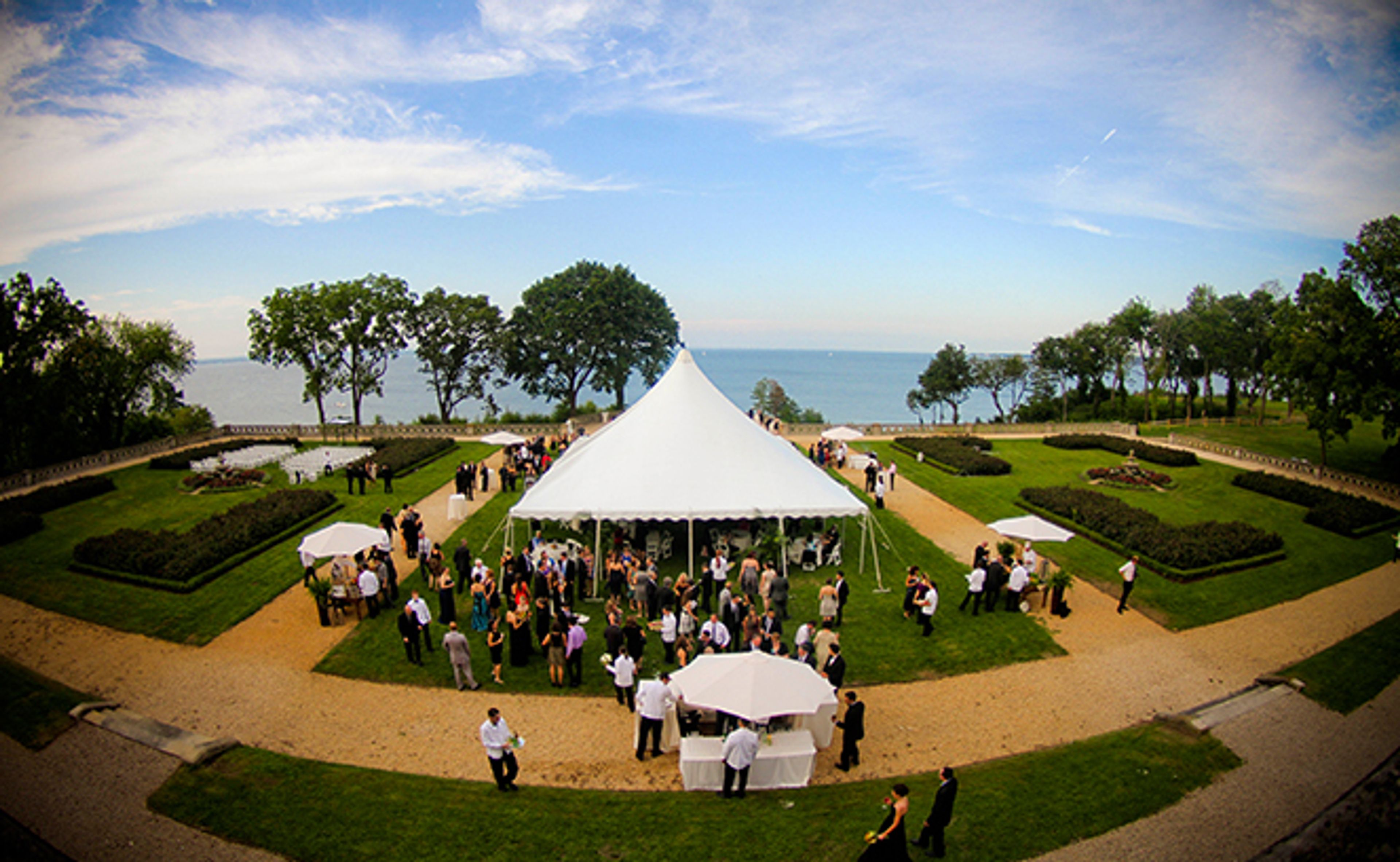 Grounds and Garden, an event space at Sands Point Preserve