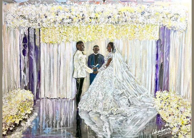 Featured photo from Live Wedding Painting
