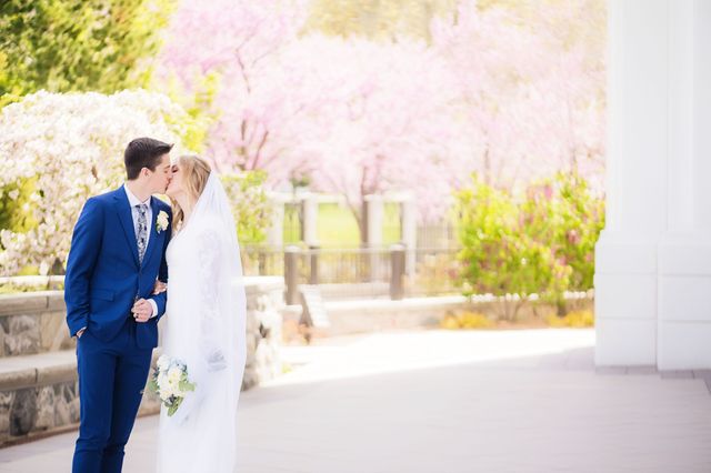 Featured photo from Morgan Leigh Photography Captures the Romantic Essence of this Salt Lake City Wedding