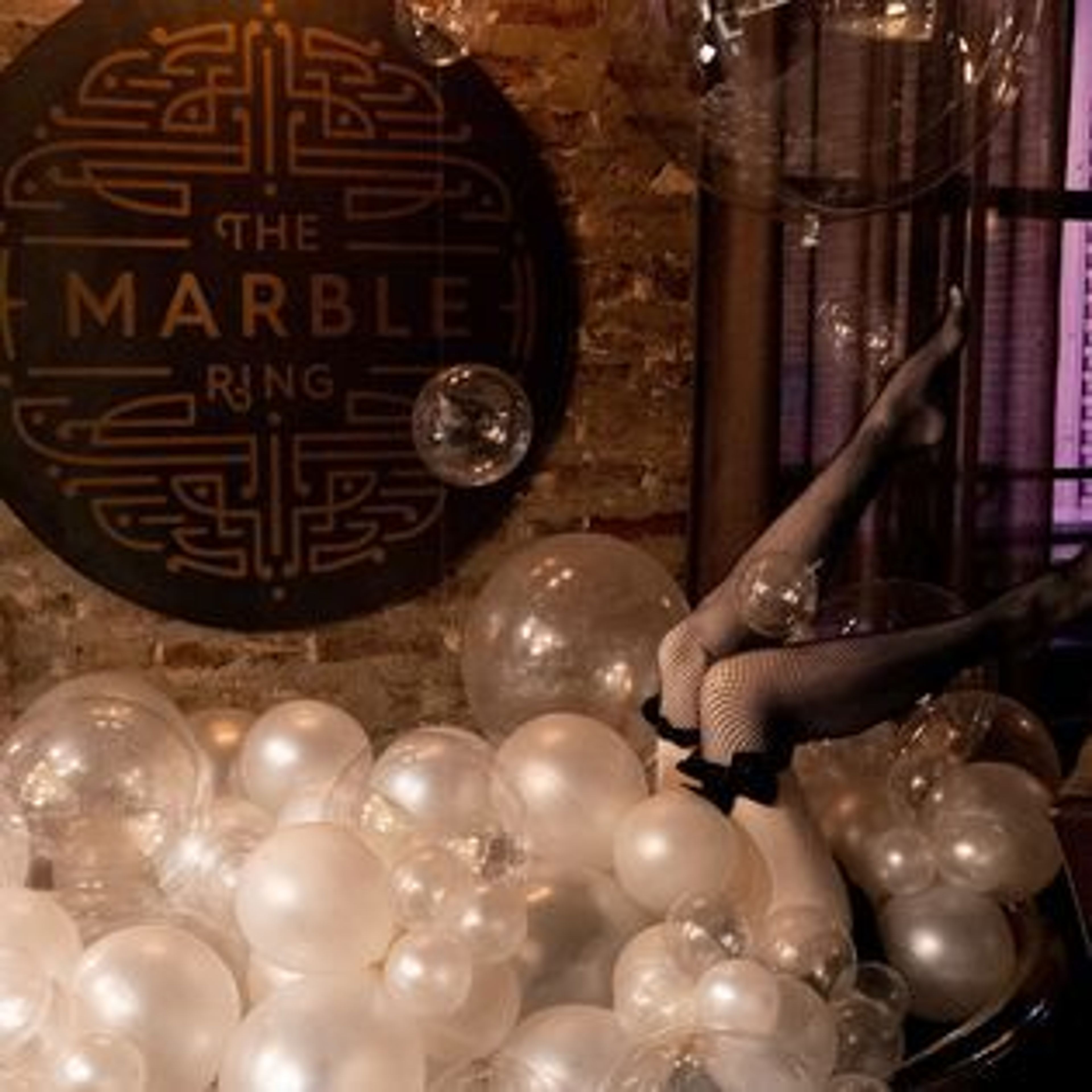 The Marble Ring, an event space at Ferus and Friends