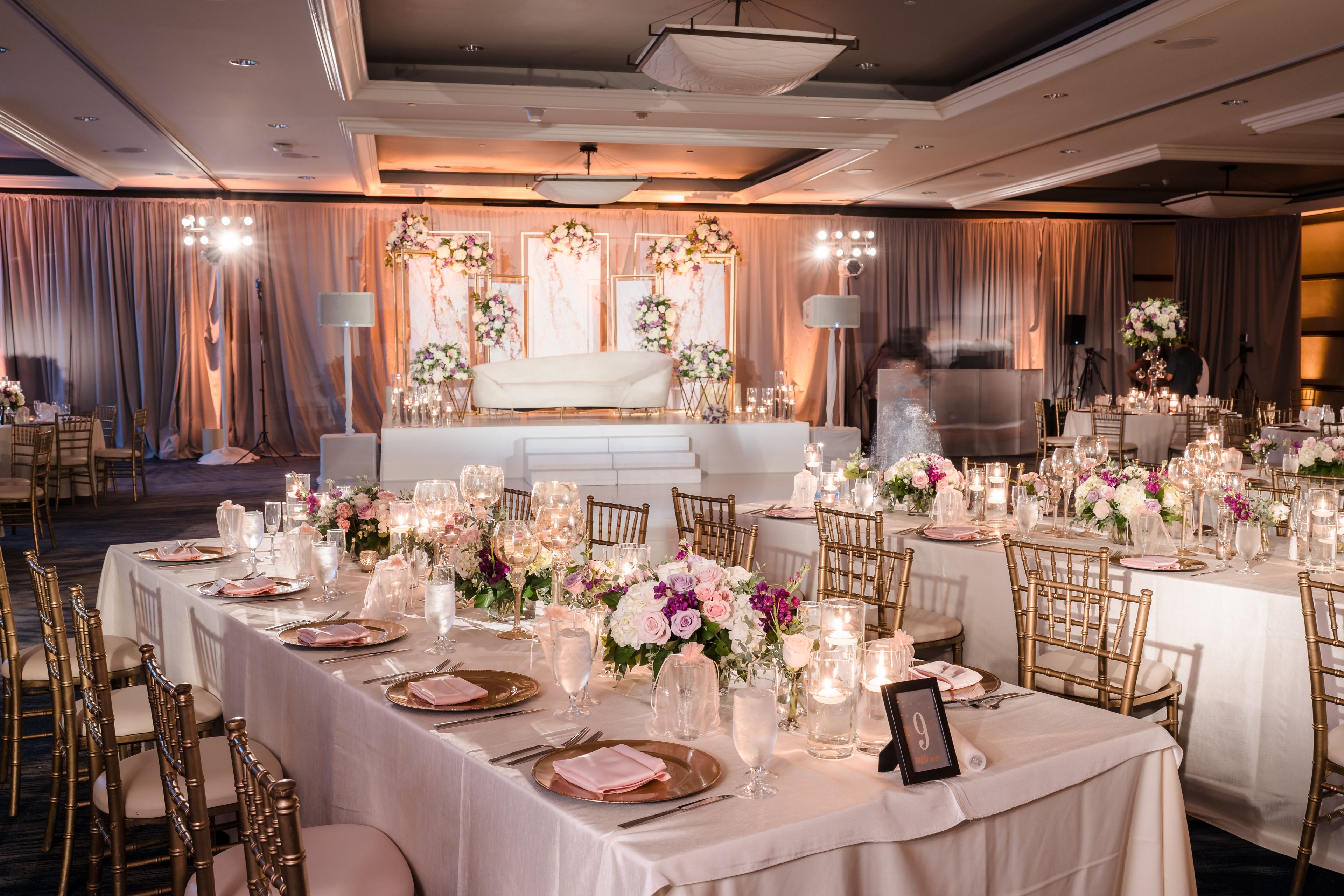 Bayview Ballroom, an event space at Hyatt Regency Mission Bay Spa & Marina