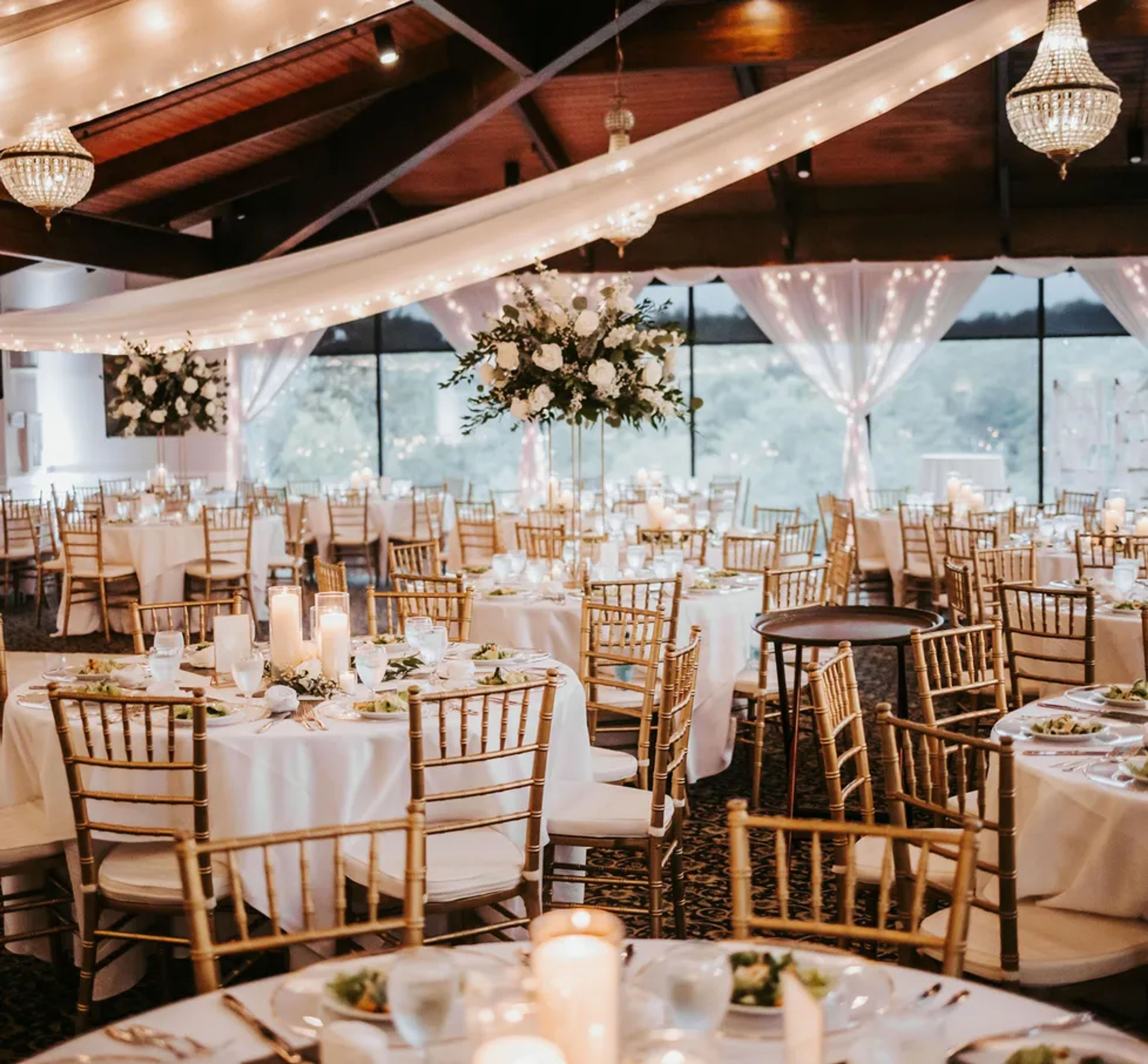 Ballroom, an event space at Flat Creek Country Club