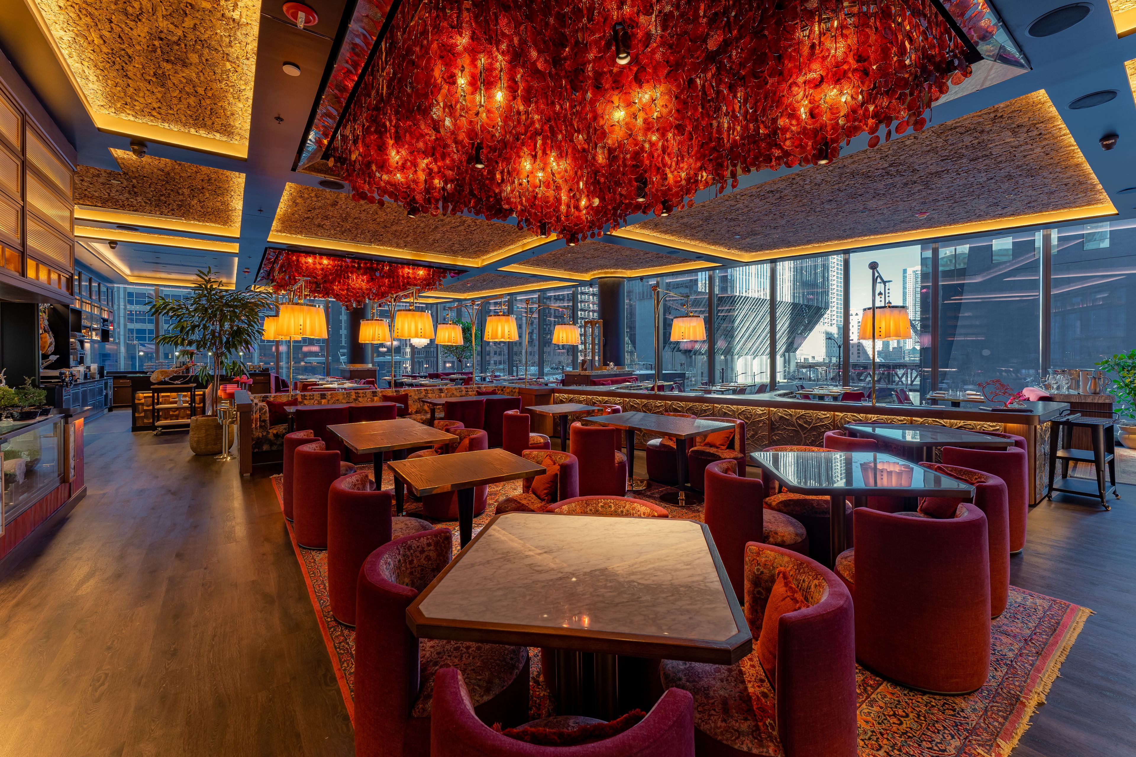 The Living Room, an event space at Bazaar Meat Chicago