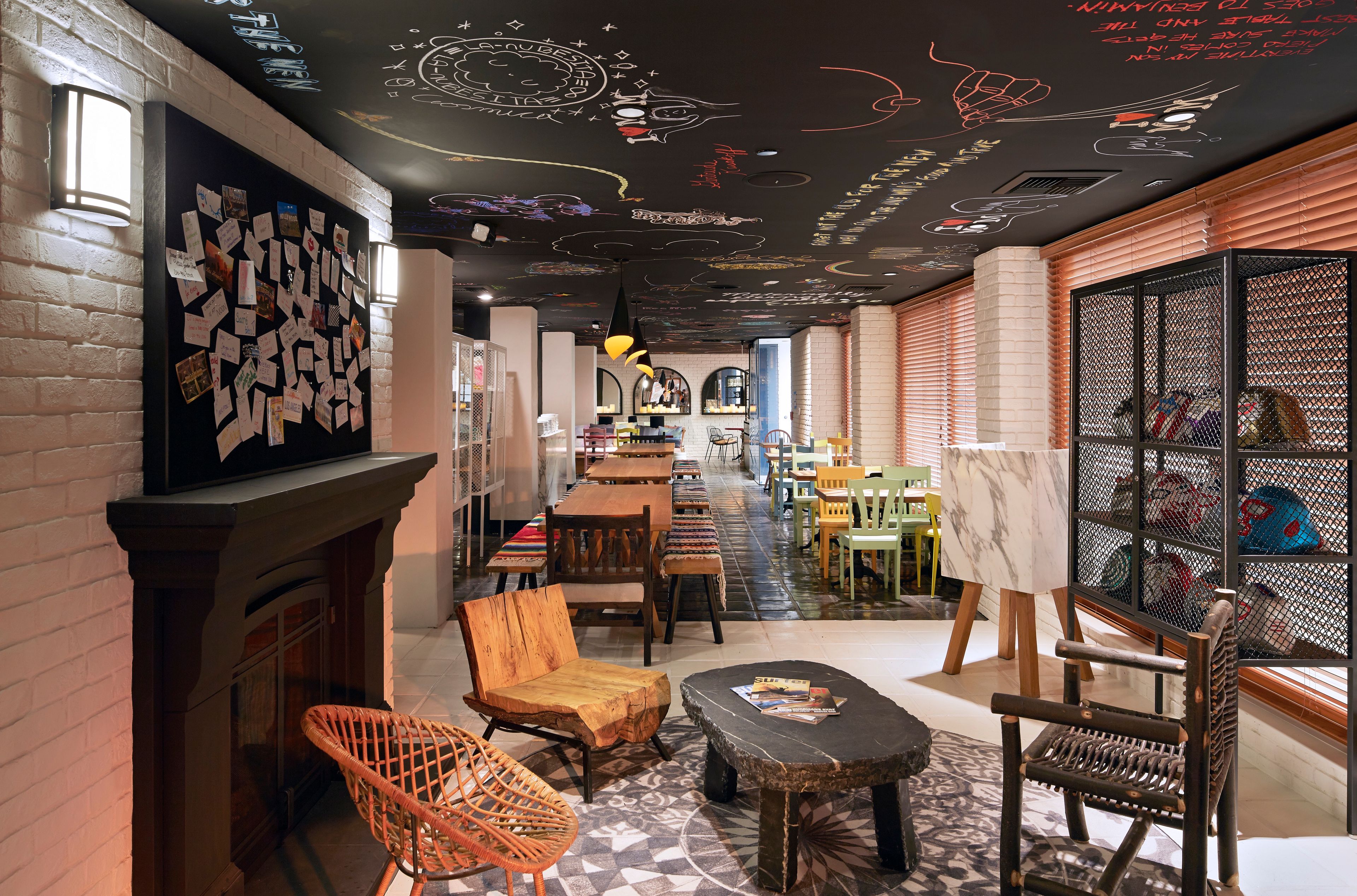 Lobby, an event space at Mama Shelter Los Angeles