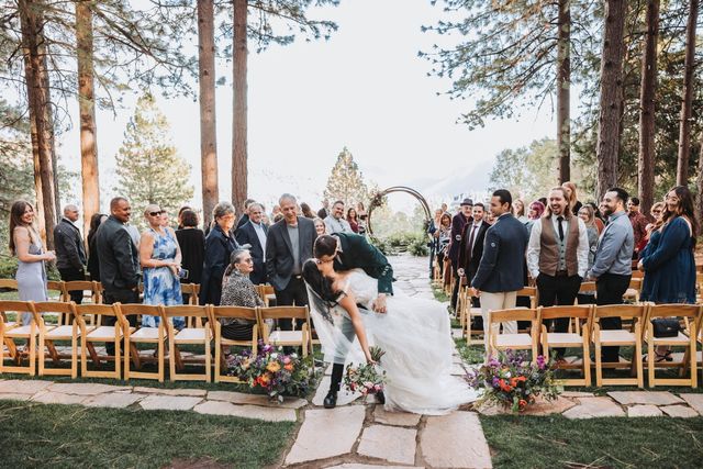 Featured photo from Forest House Lodge CA Live Wedding Painting