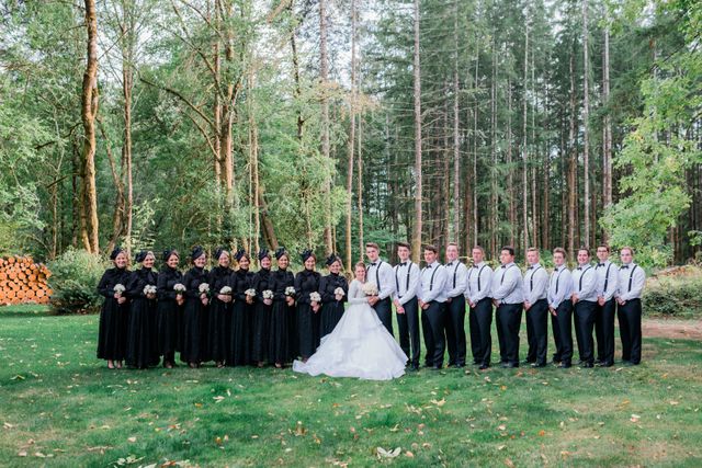 Featured photo from Formal Outdoor Wedding