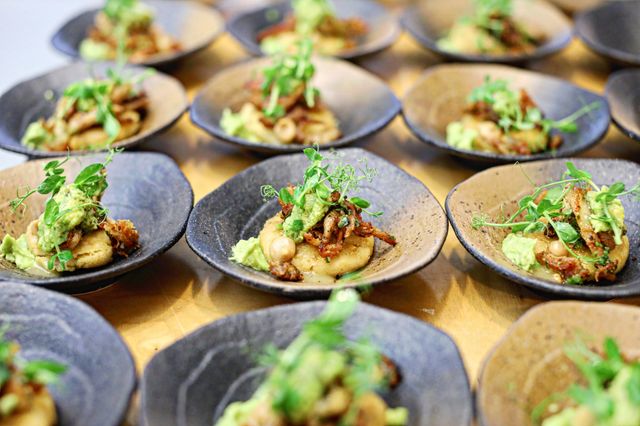 Featured photo from Savor the Brilliance with Rogue Kitchens' Culinary Mastery at East Hampton Glasshouse