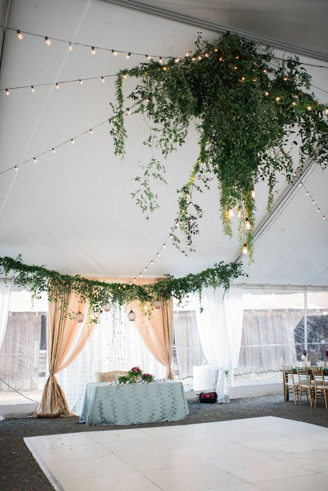 Featured photo from an outdoor mandap and tented reception