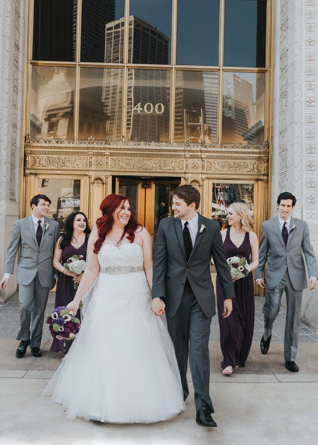 Featured photo from Chicago Riverfront Wedding