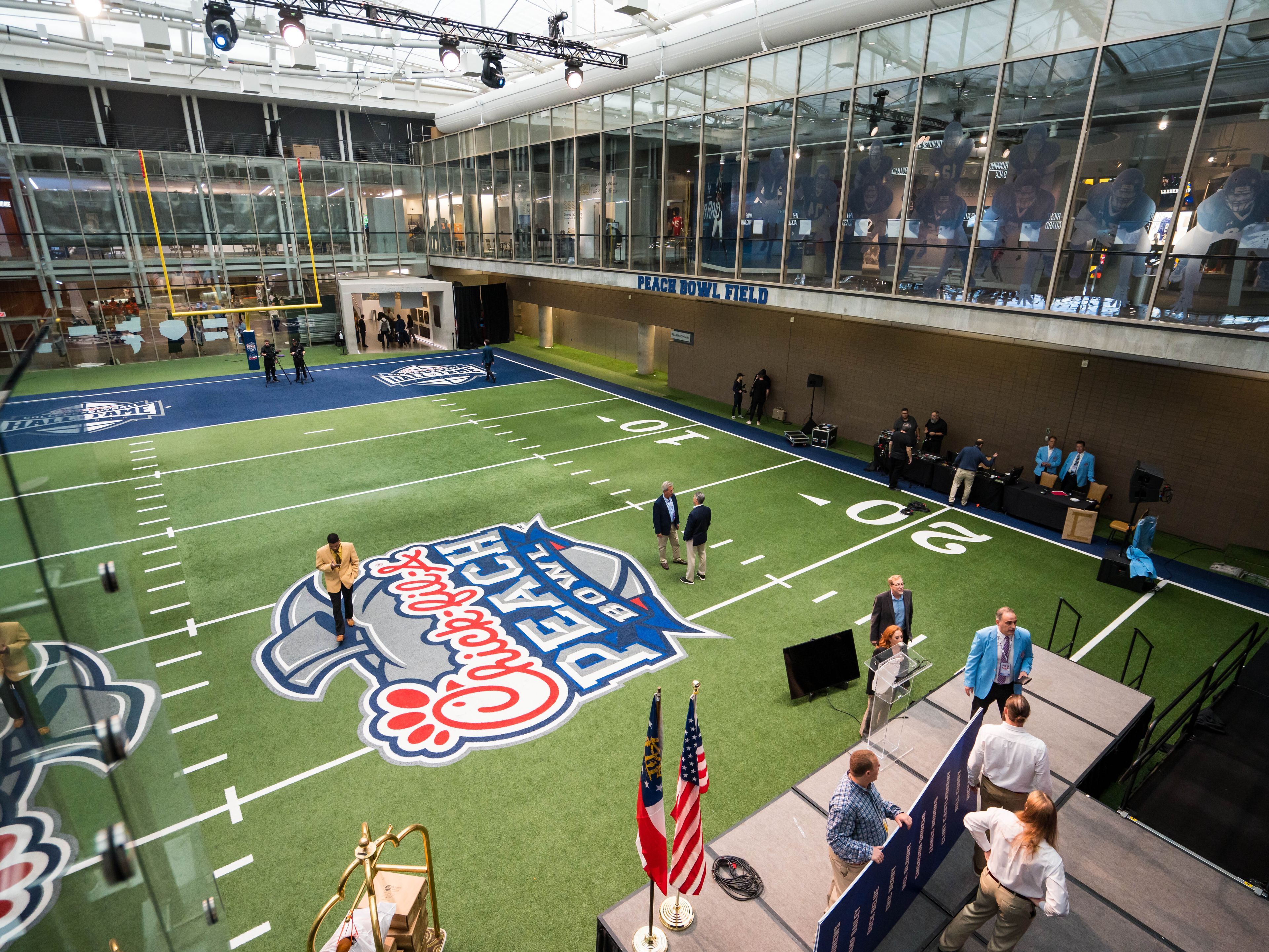 The Playing Field, an event space at College Football Hall of Fame