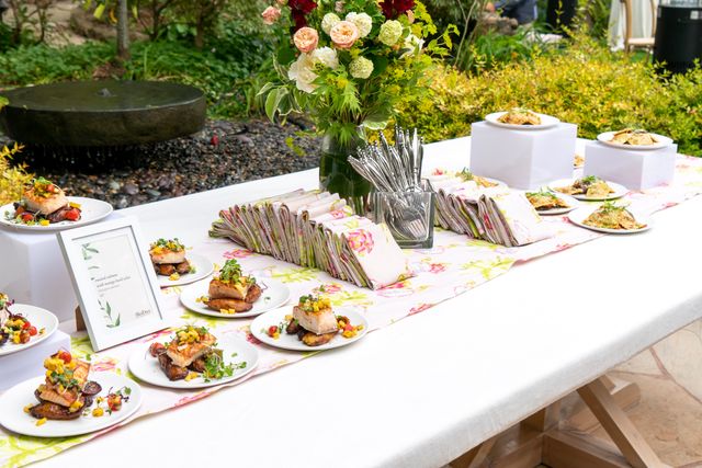 Featured photo from Step into Flavorful Bliss at this Charming Outdoor Wedding