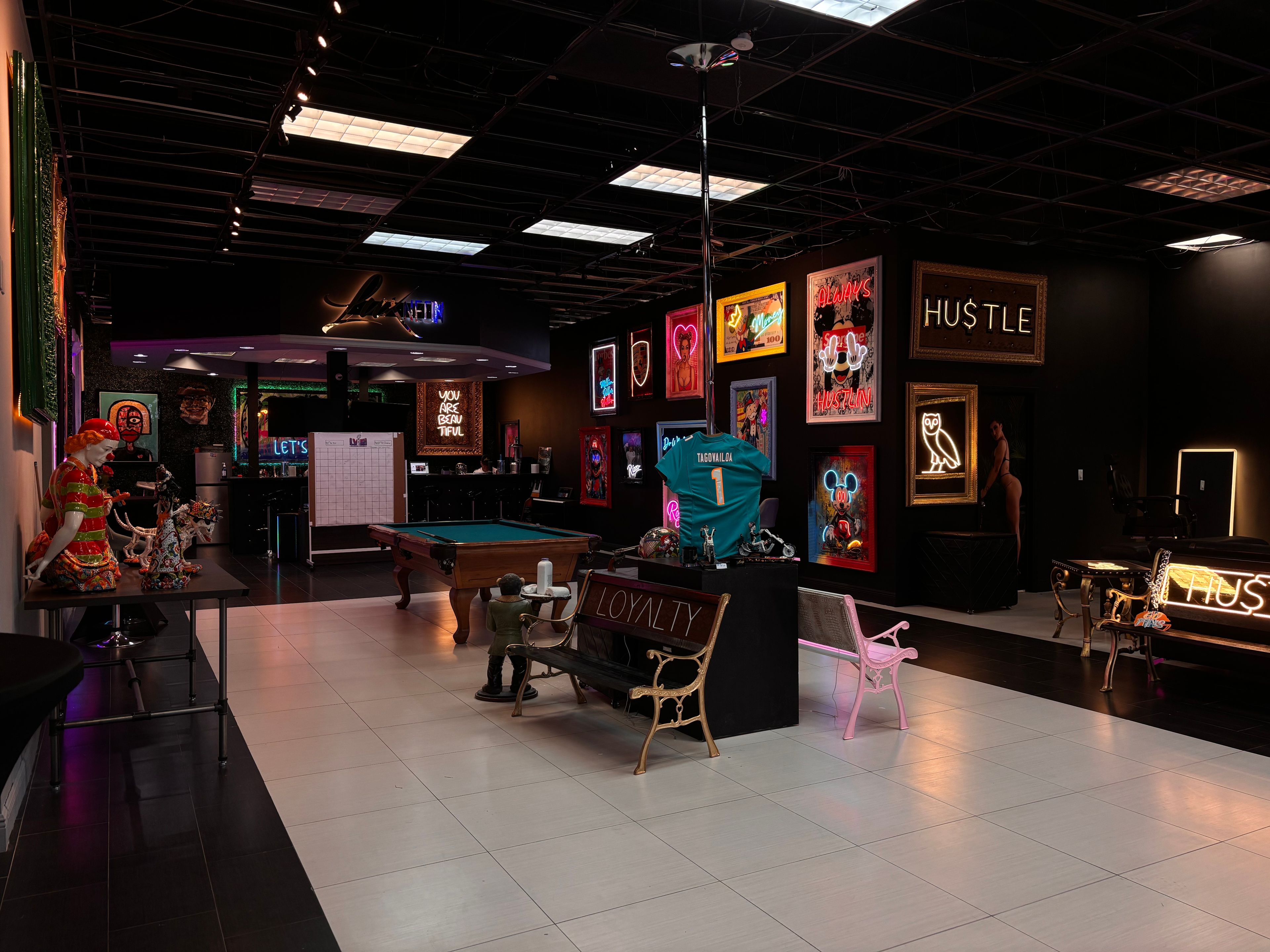 Lux Neon Art Gallery, an event space at Lux Neon Art Gallery