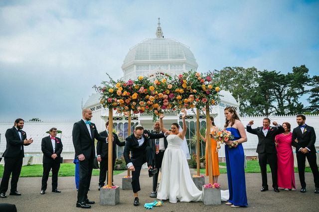 Featured photo from Revel in the Floral-Filled Beauty of this Stunning Wedding at San Francisco Conservatory of Flowers