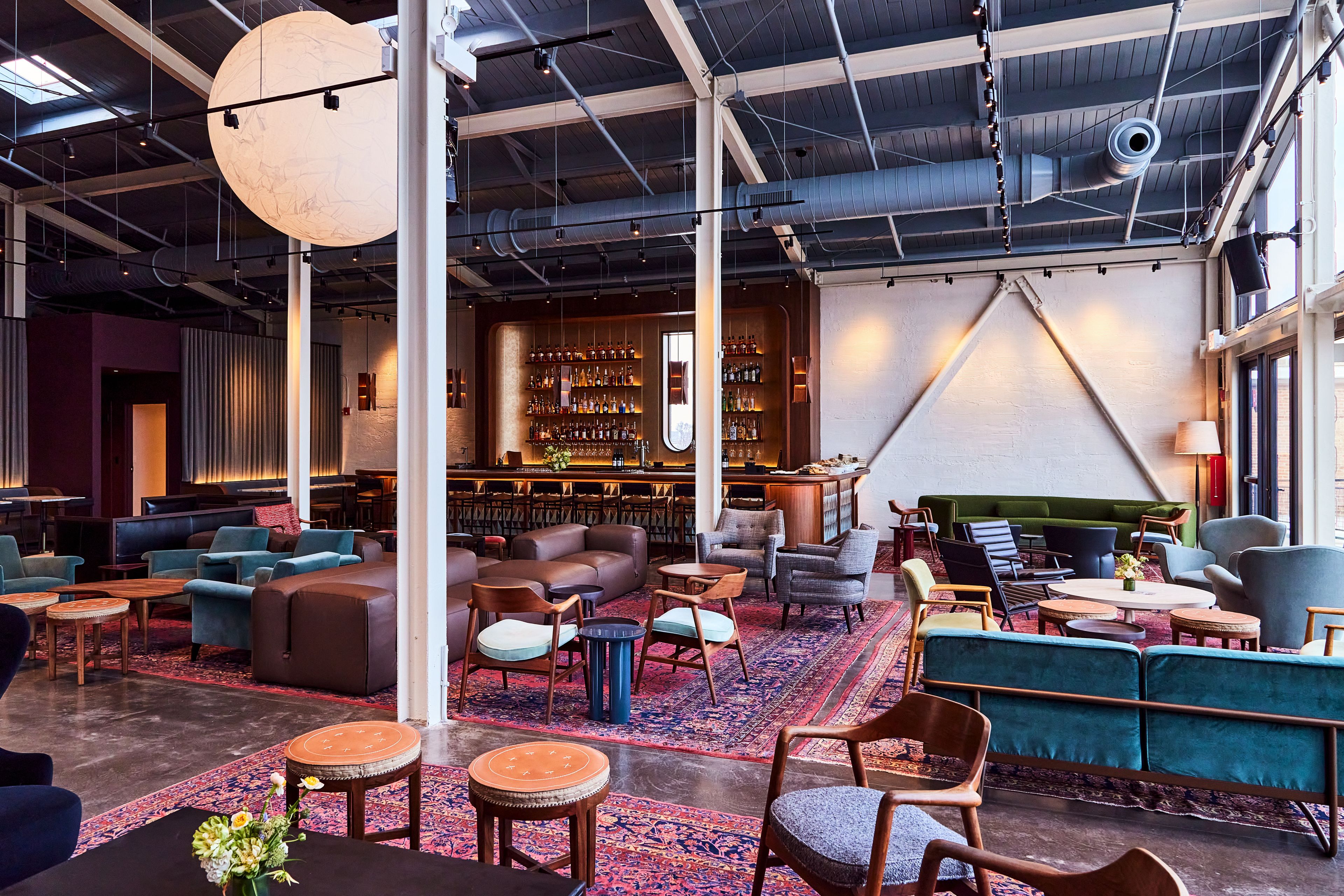 Three Top Lounge, an event space at The Salt Shed