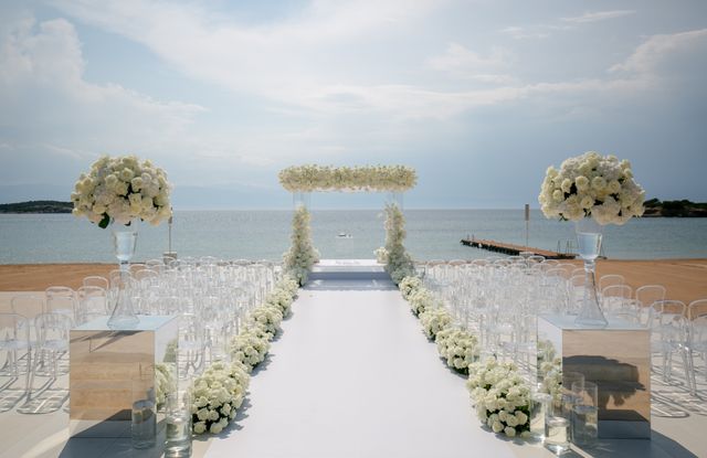 Featured photo from Immerse Yourself in the Beauty of this Serene Beach Wedding at Amanzoe
