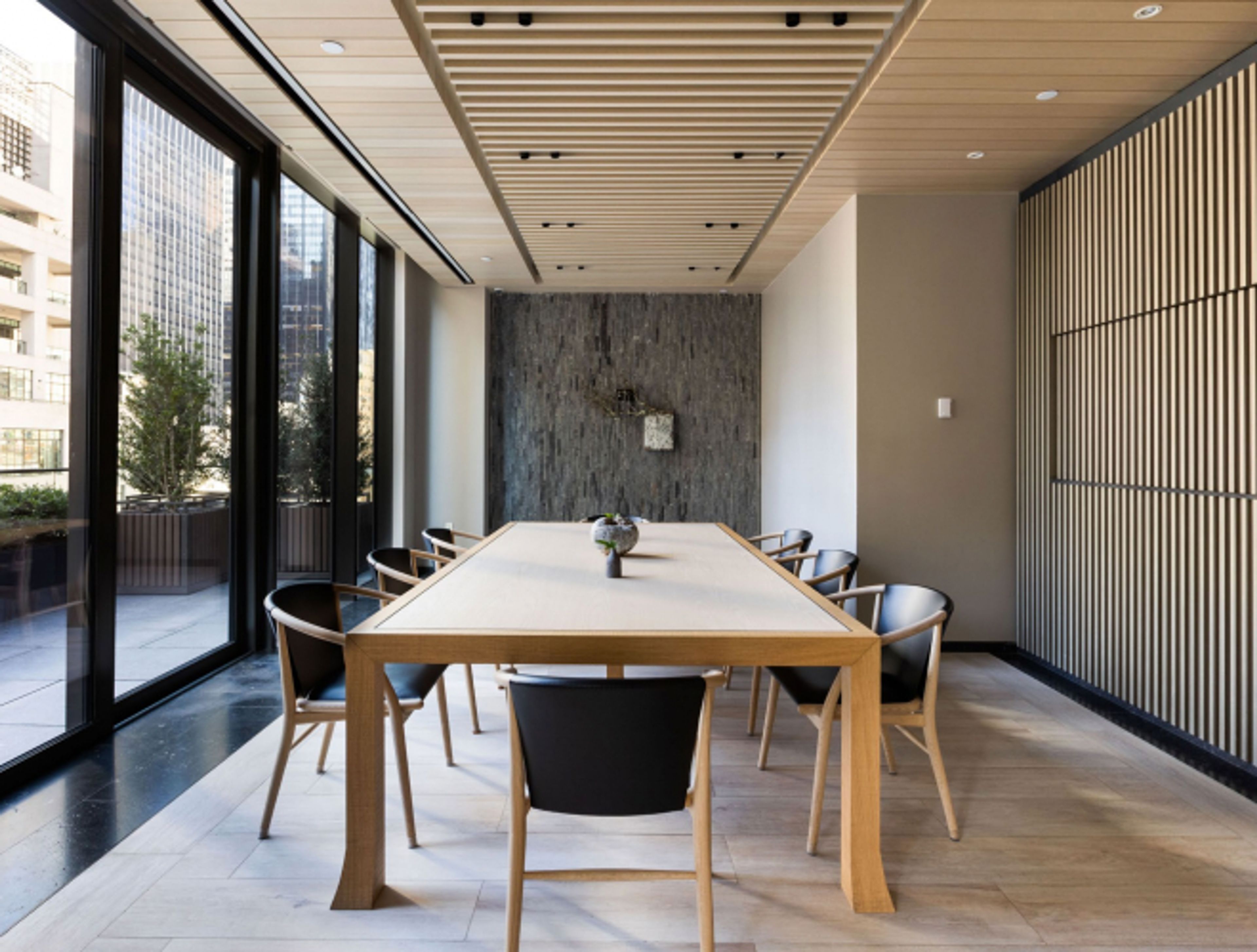 Private Dining Rooms, an event space at Aman New York