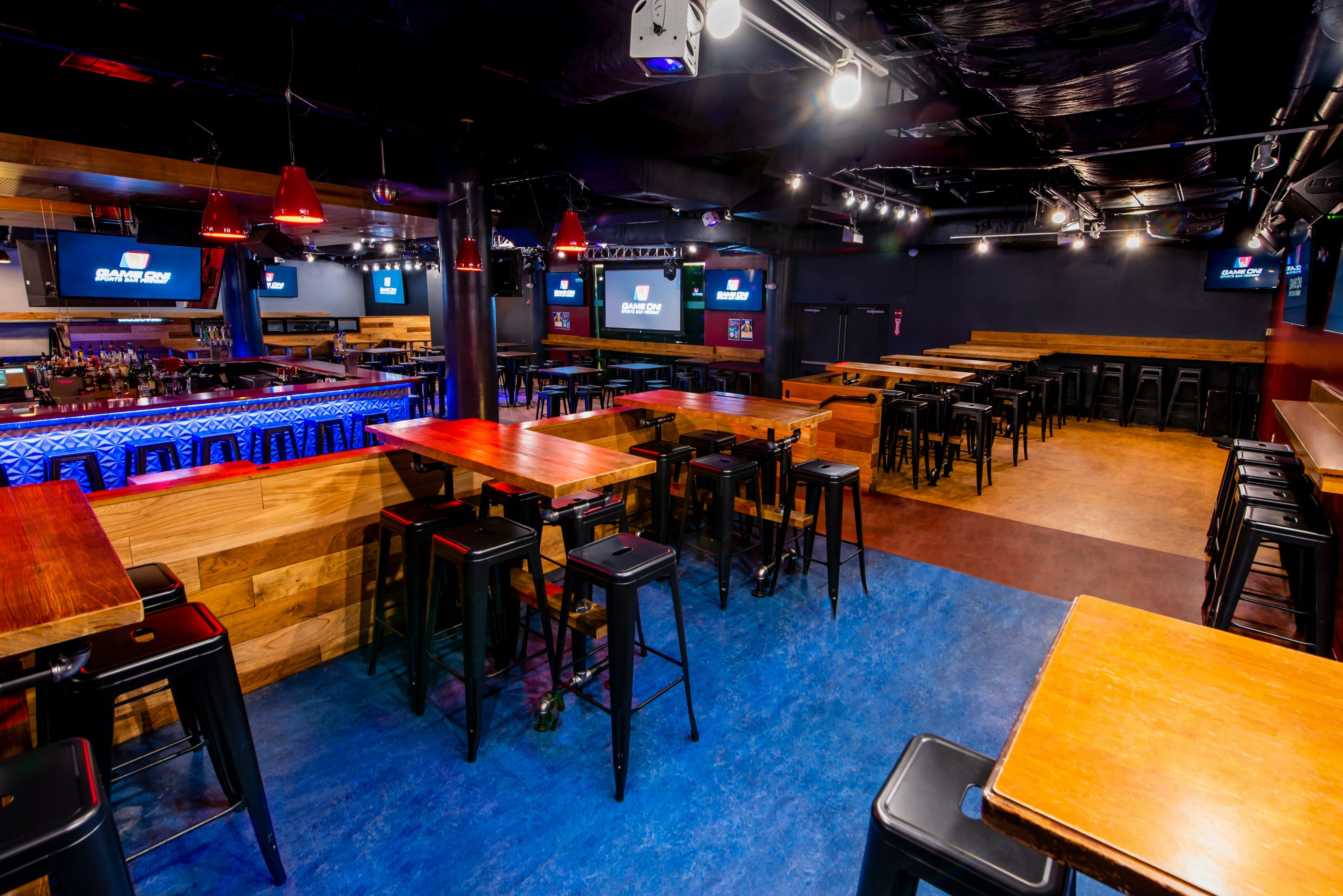 Lower Level, an event space at Game On Fenway