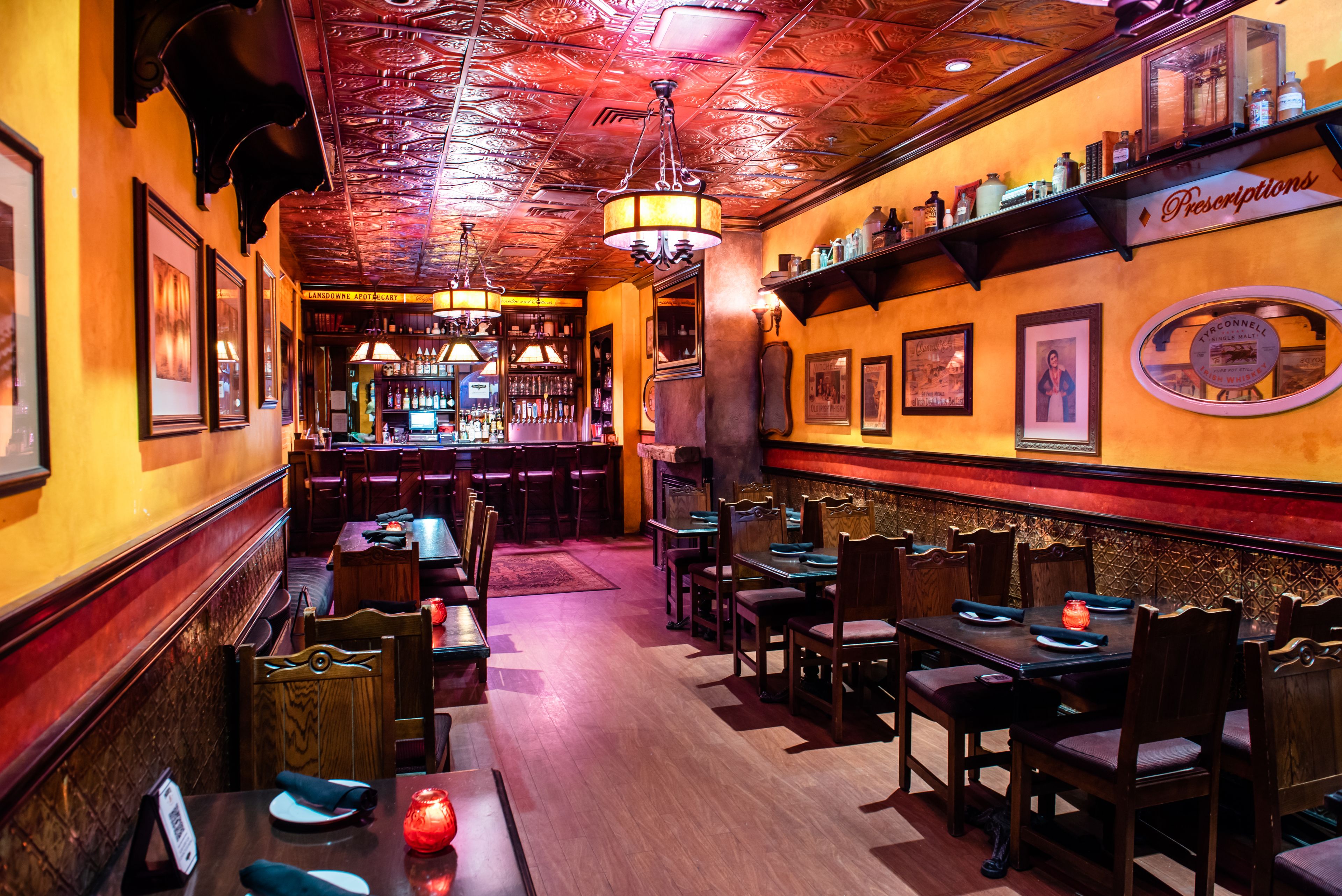 The Big Snug, an event space at Lansdowne Pub