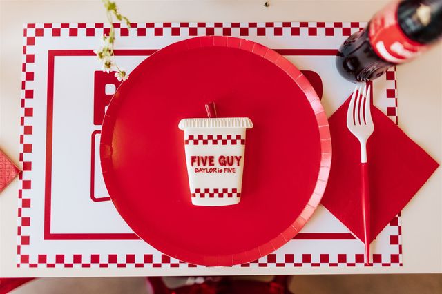 Featured photo from Everything You Need to Know About this Iconic Five Guys-Themed 5th Birthday at Urban Fire House