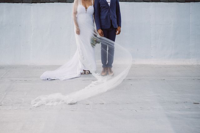 Featured photo from Sally + Mark's Sustainable Wedding