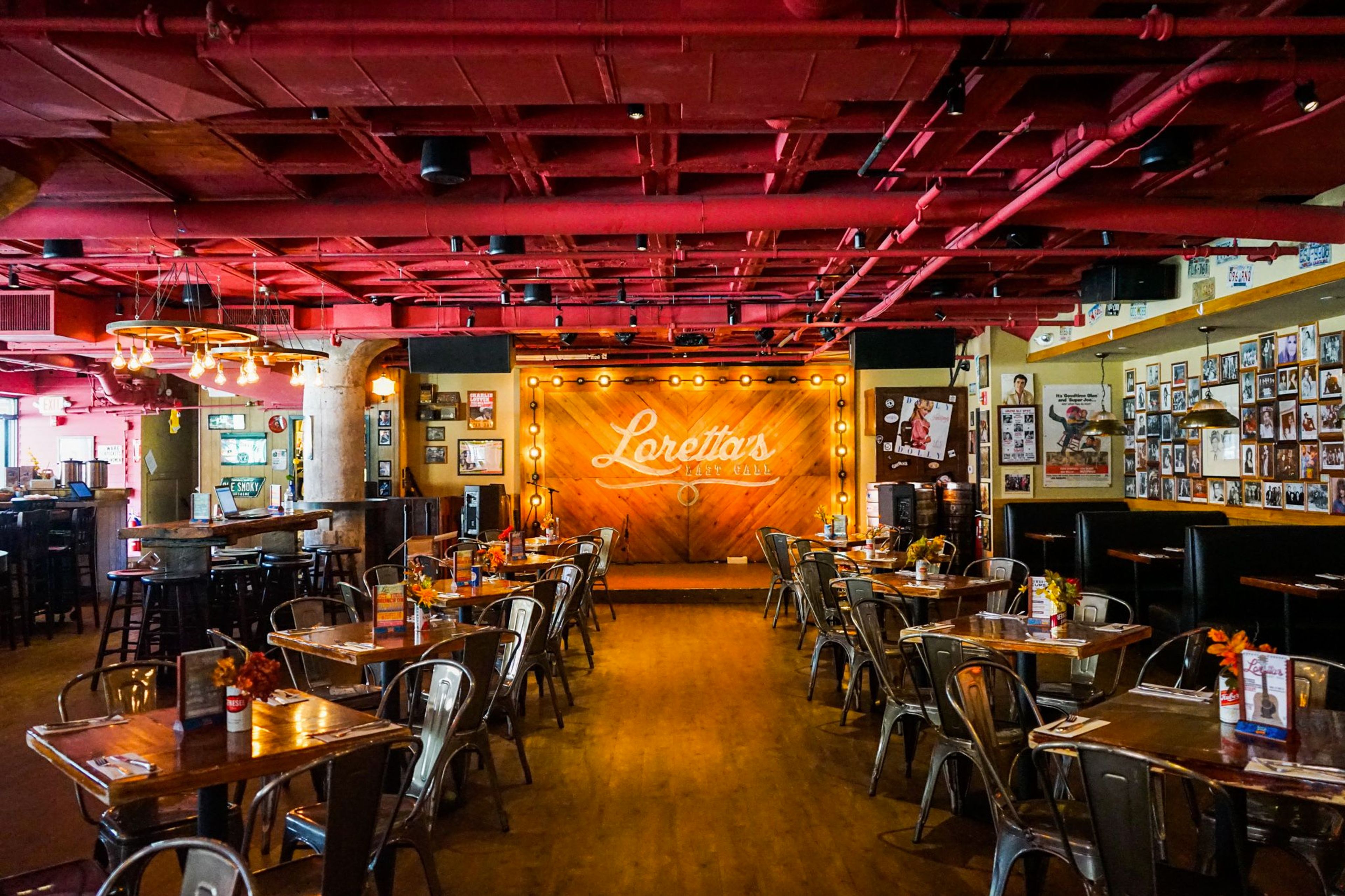 Indoor Space, an event space at Loretta's Last Call