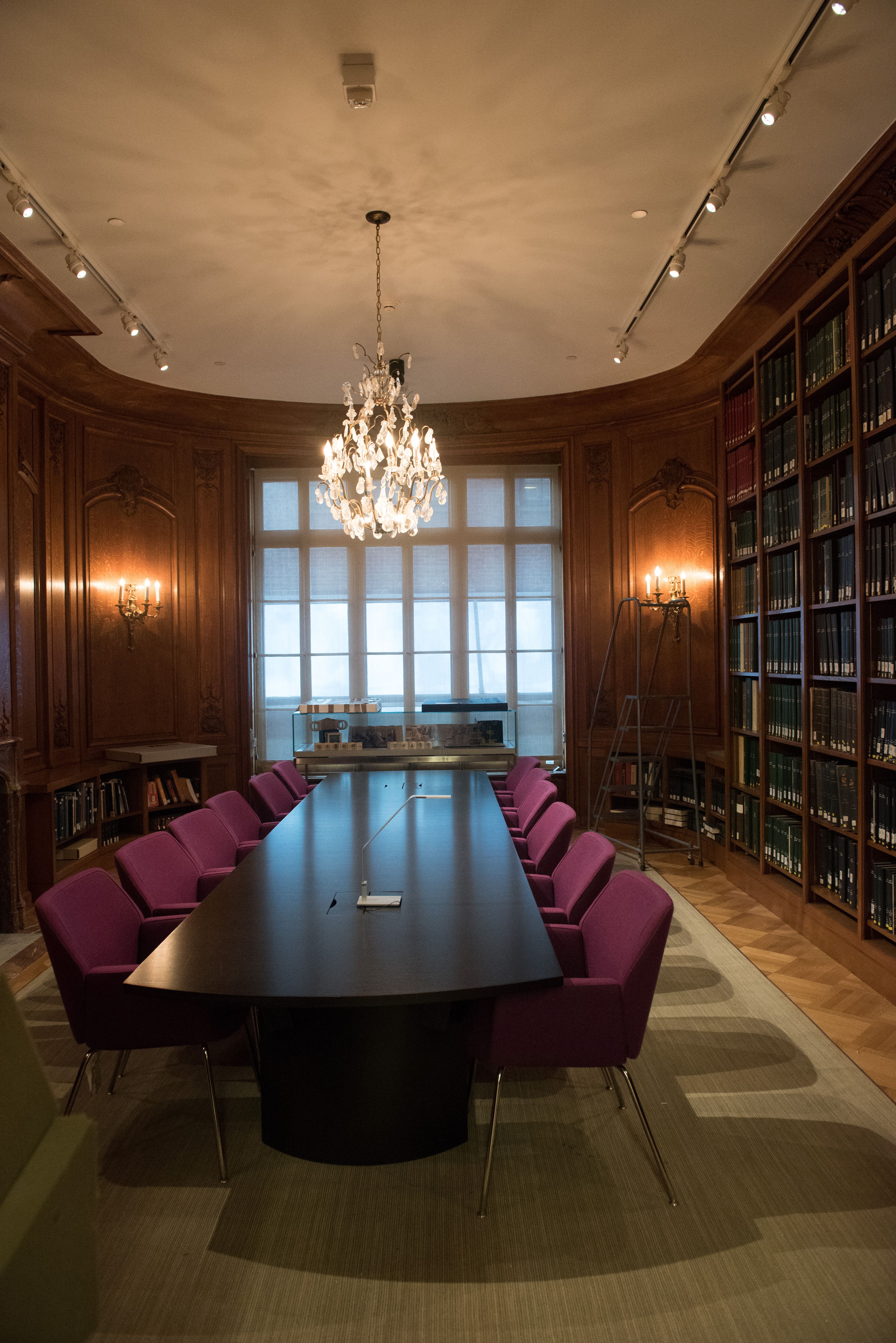 Miller Fox Library, an event space at Cooper-Hewitt, Smithsonian Design Museum