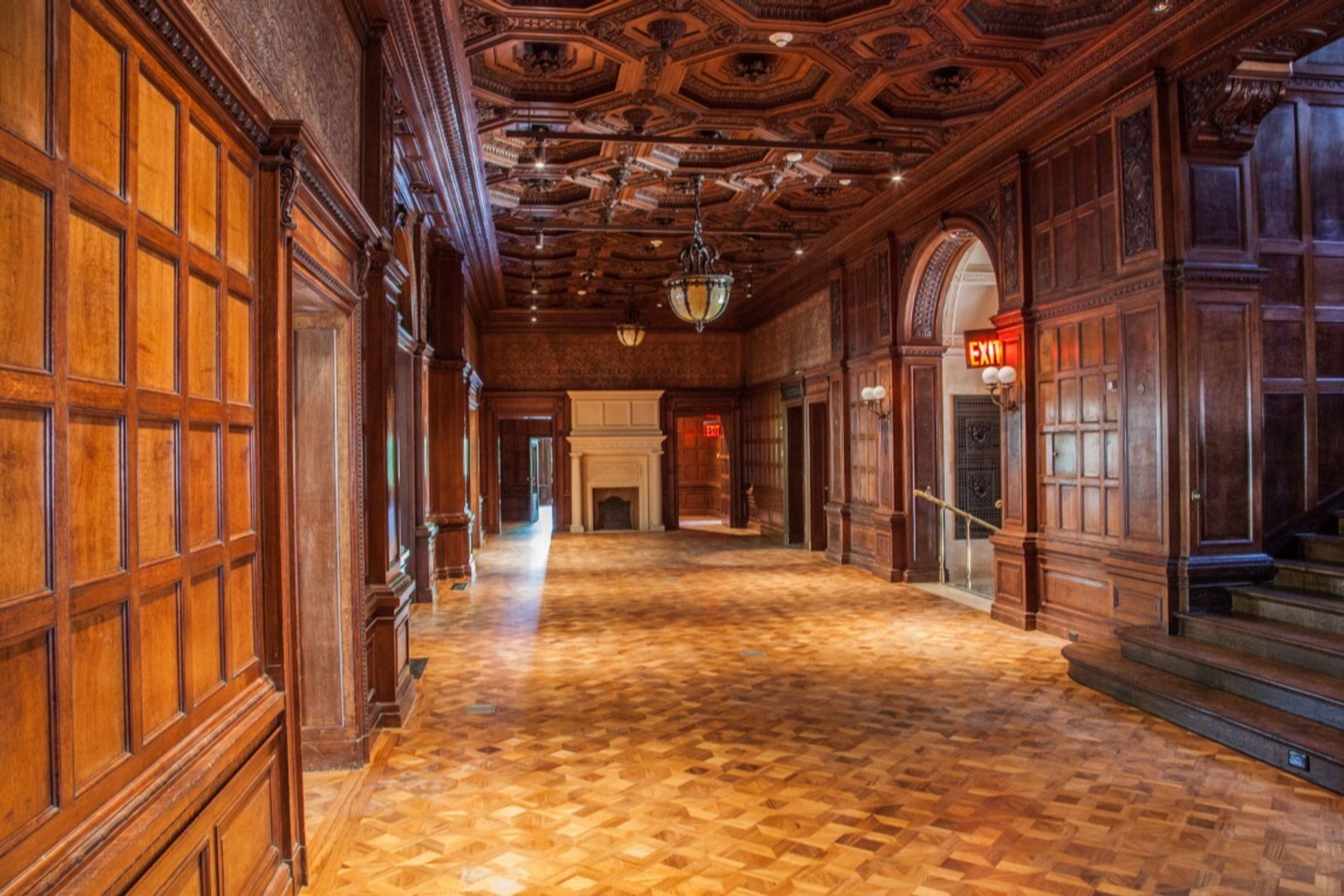 The Great Hall, an event space at Cooper-Hewitt, Smithsonian Design Museum