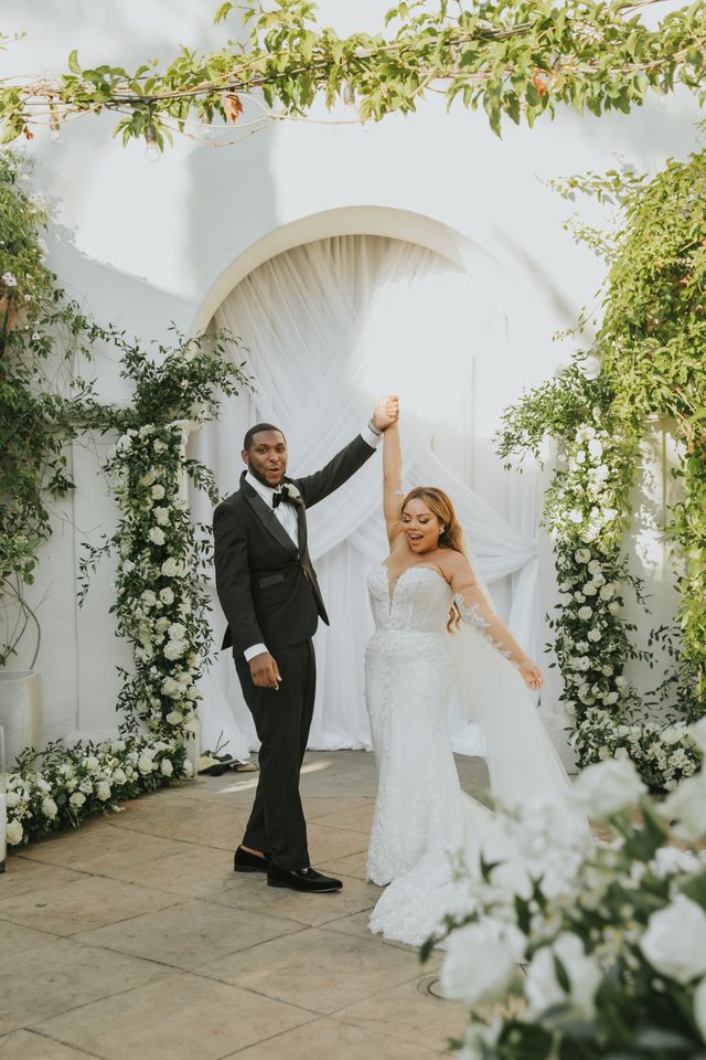 Featured photo from Romantic Garden Party Wedding