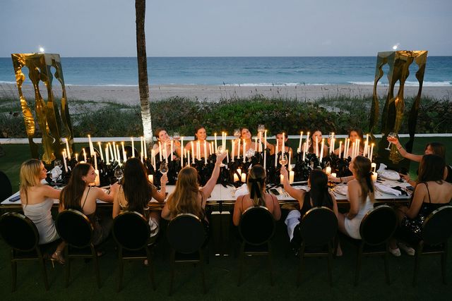 Featured photo from Elegant Candlelight Illuminated This Picturesque Beachside 18th Birthday Celebration