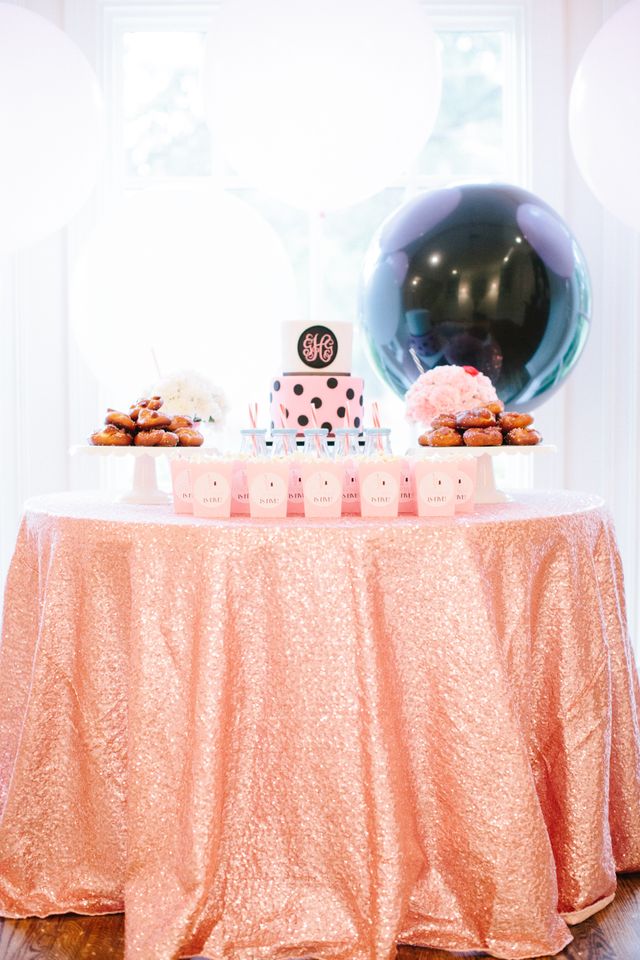 Featured photo from Milkshakes & Manicures Birthday Party