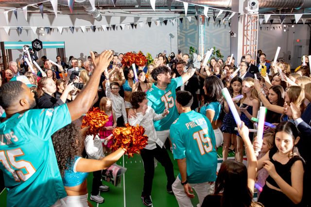 Featured photo from Miami Dolphins Super Bowl Mitzvah at Rubell Museum