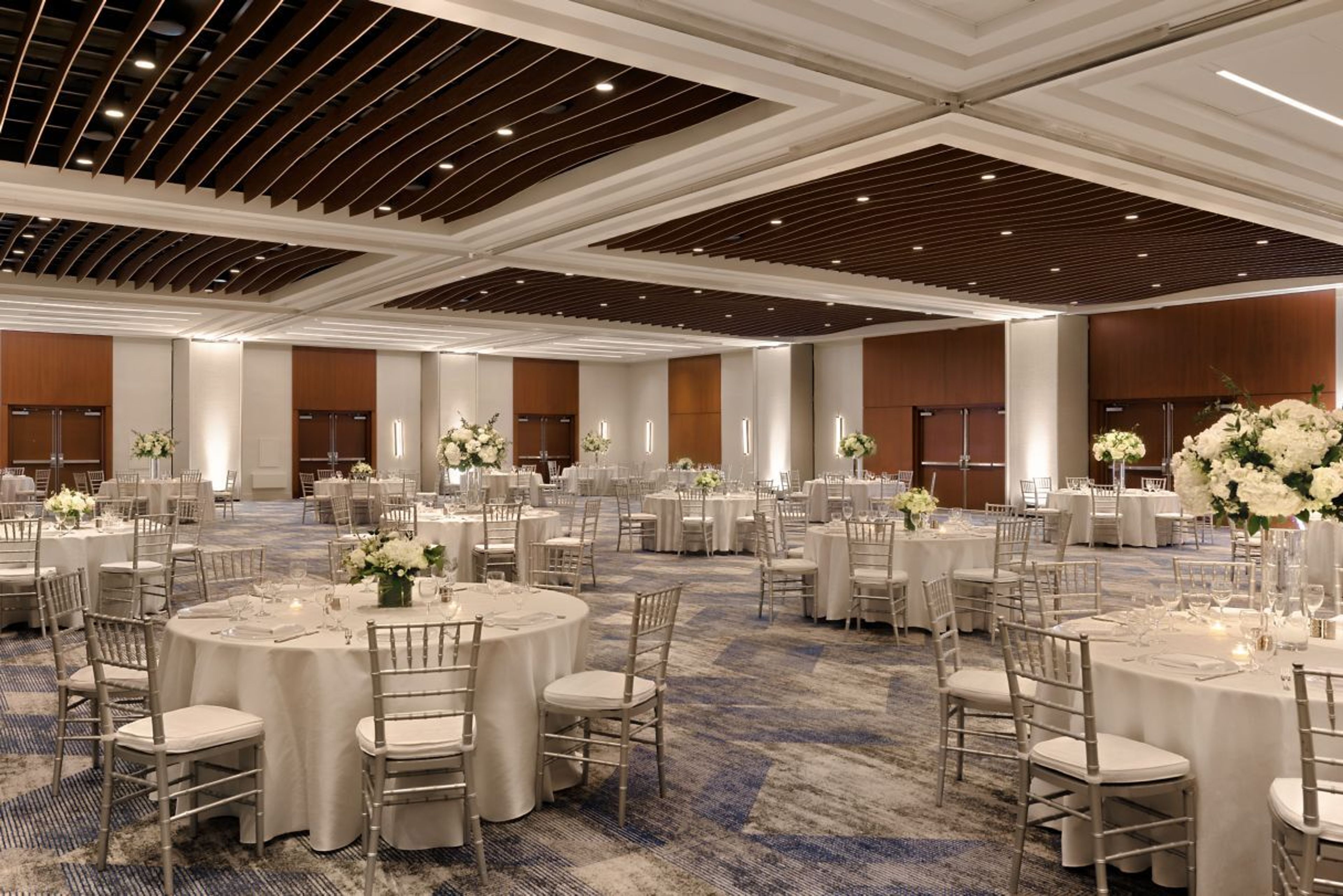 Grand Ballroom, an event space at Boston Marriott Long Wharf